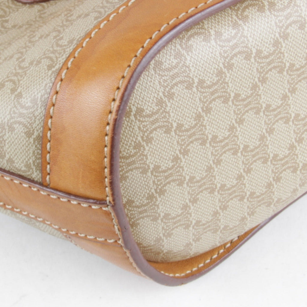 Celine Macadam Beige Pvc Tote Bag
