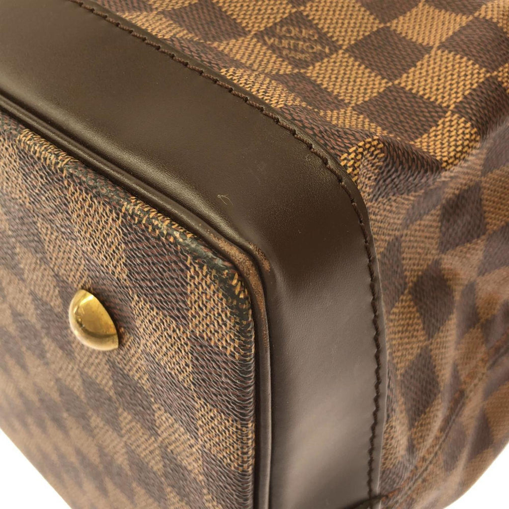 Louis Vuitton Ebene Coated Canvas Handbag