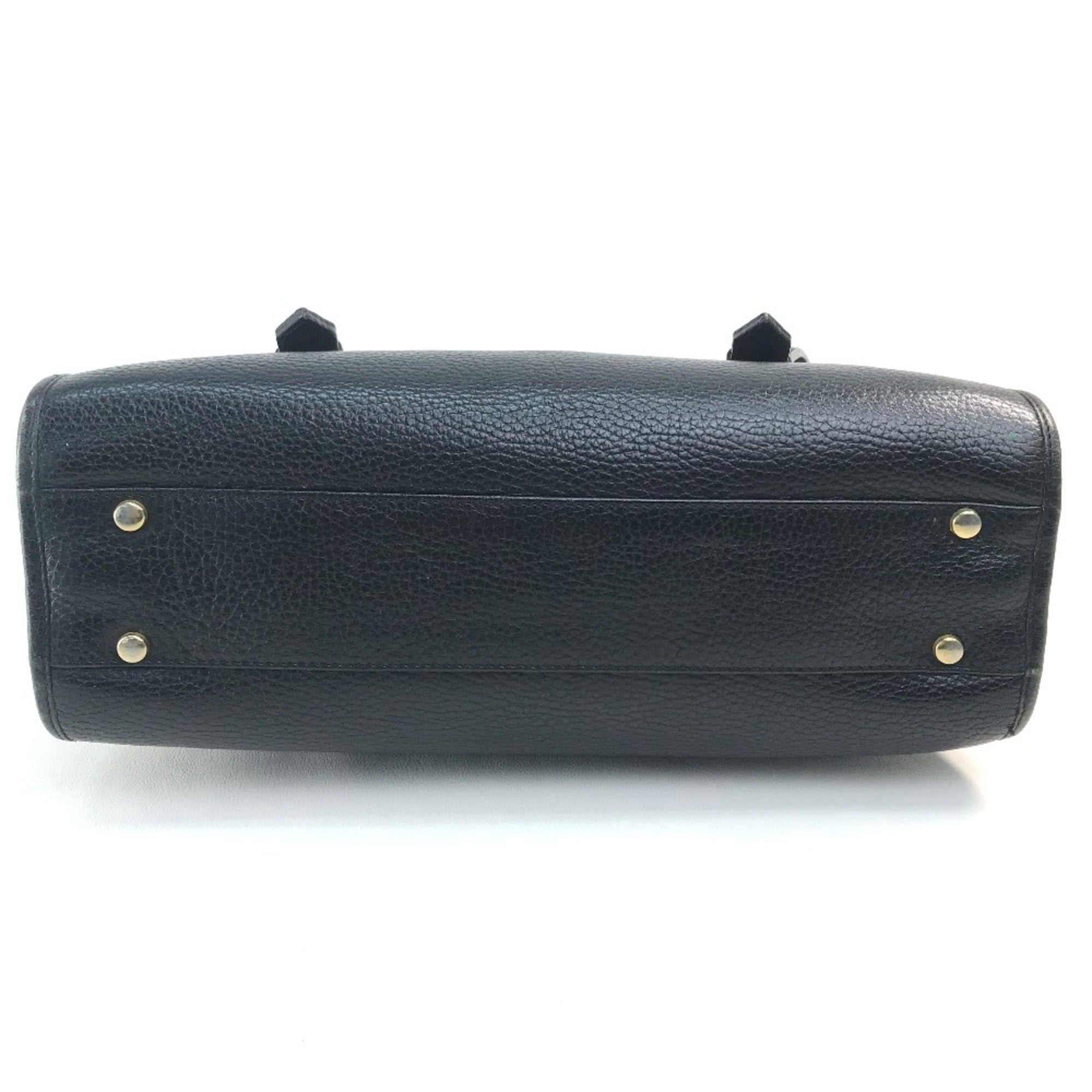 Celine Black Leather Handbag