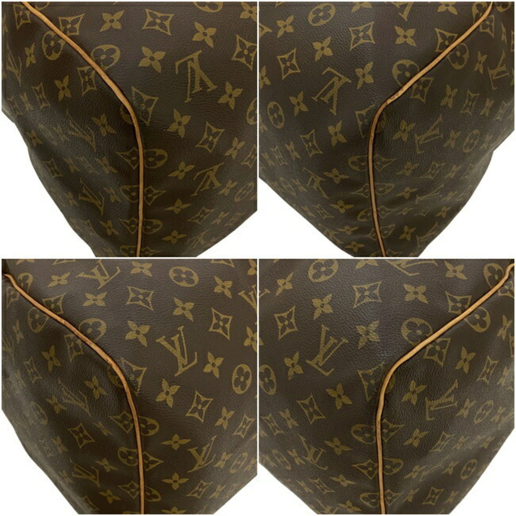 Louis Vuitton Boston Bag Keepol 55 Br Beige Monogram M41424 Nume MI0951 LOUIS VUITTON Handbag Unisex Louis Vuitton
