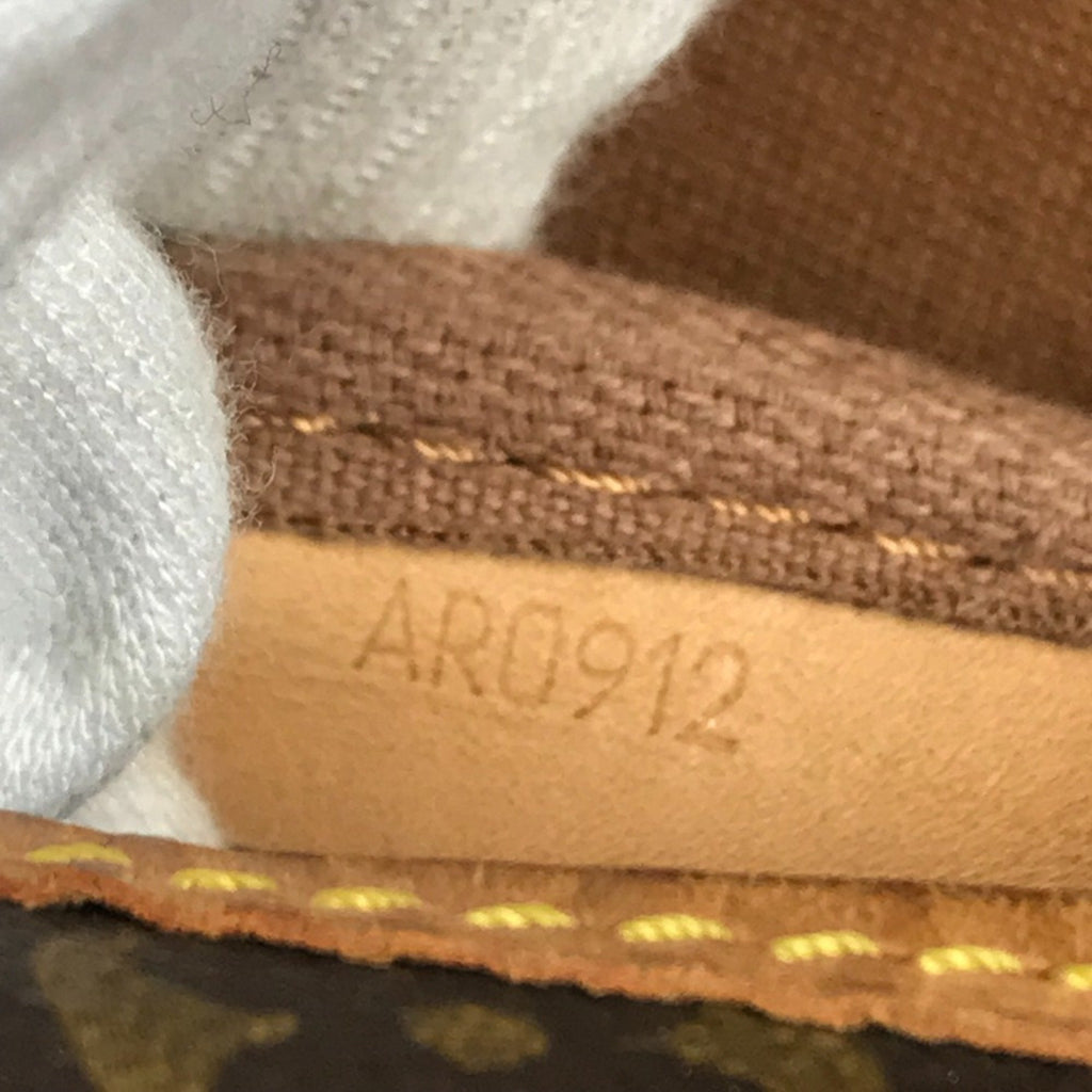 Louis Vuitton Brown Monogram Canvas Shoulder Bag