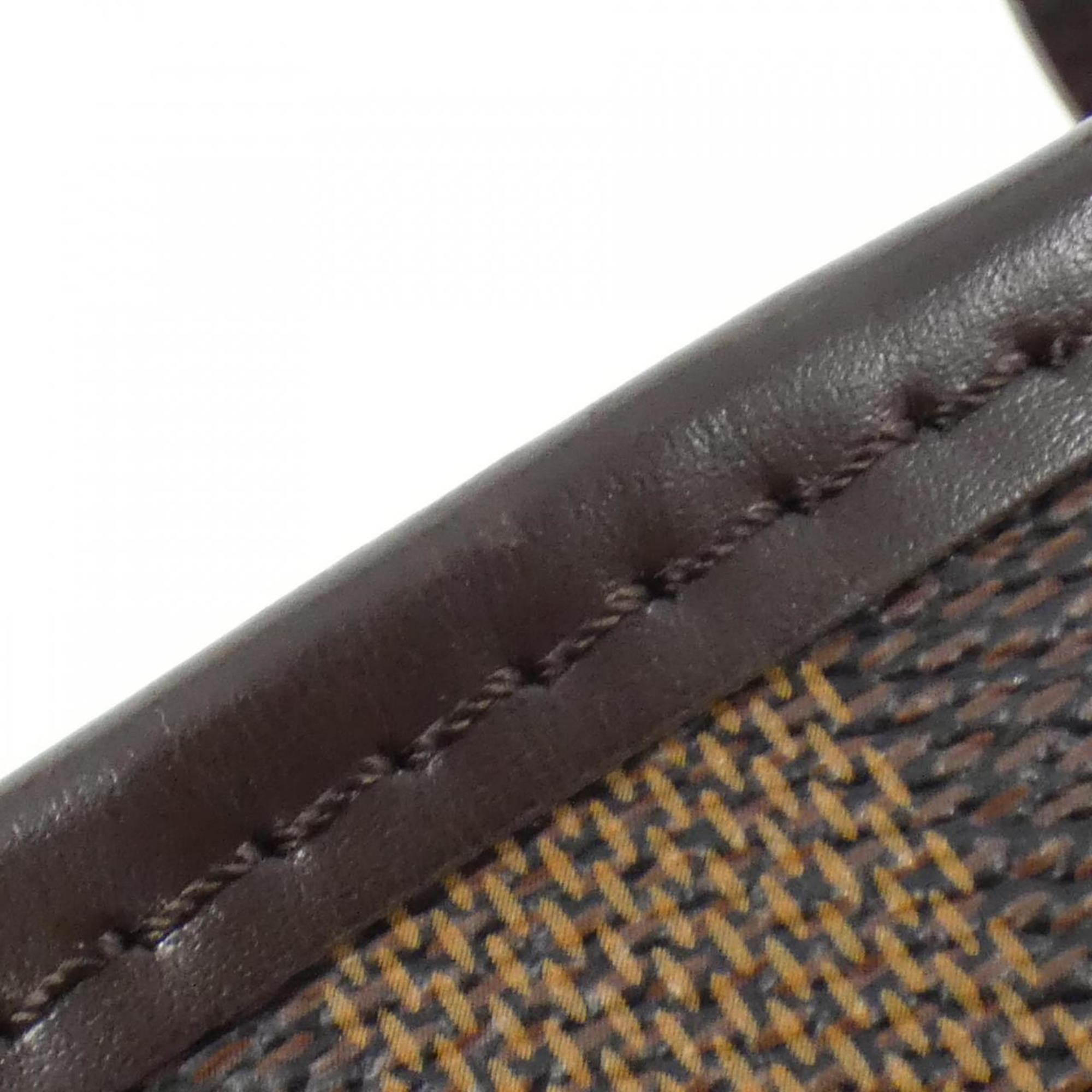 Louis Vuitton Ebene Coated Canvas Handbag