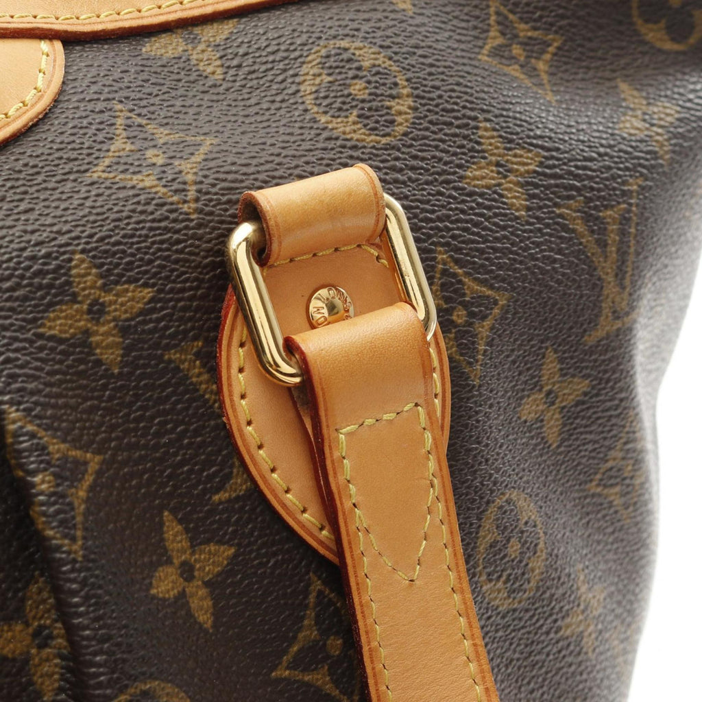 Louis Vuitton Brown Monogram Coated Canvas Handbag