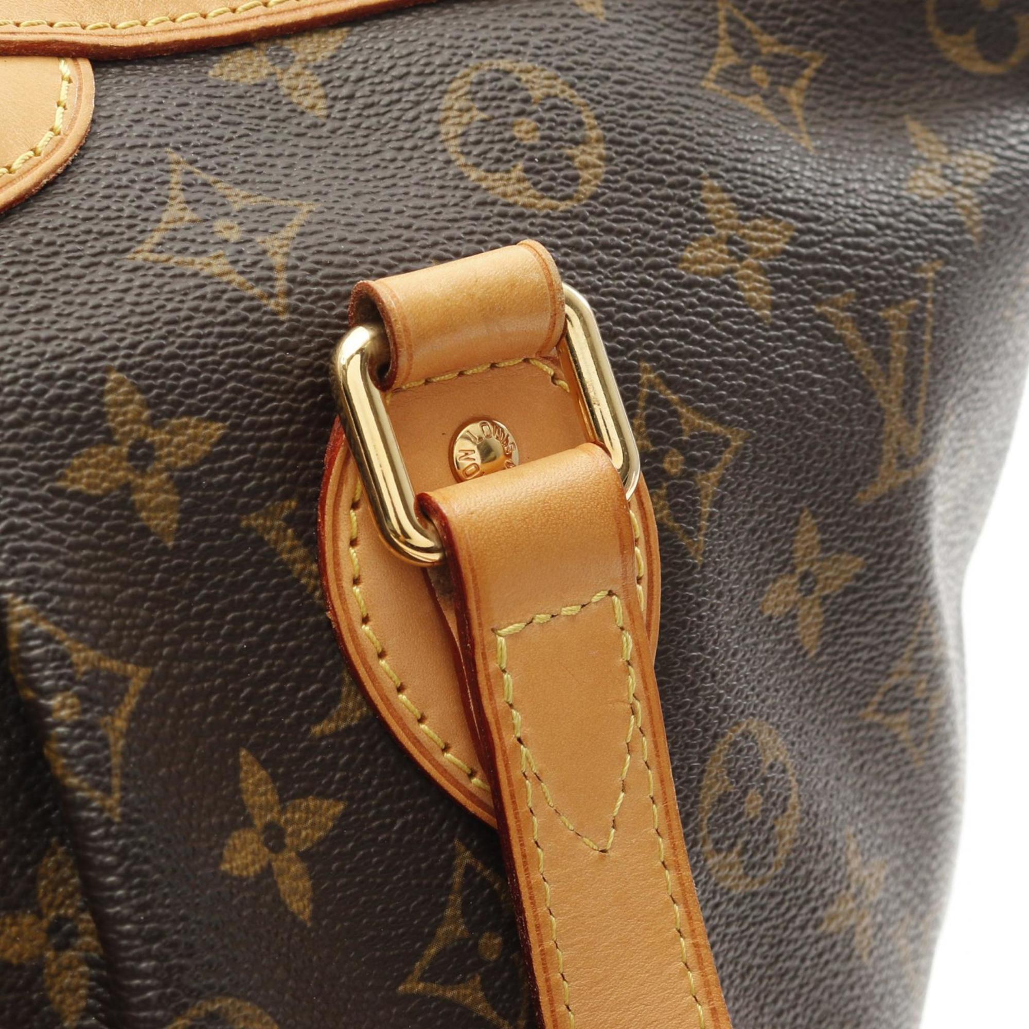 Louis Vuitton Brown Monogram Coated Canvas Handbag