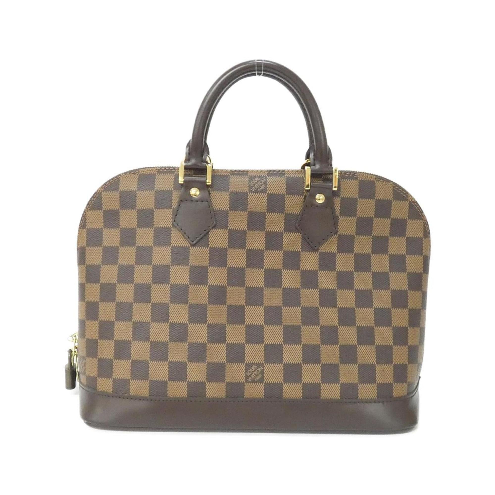 Louis Vuitton Ebene Coated Canvas Handbag