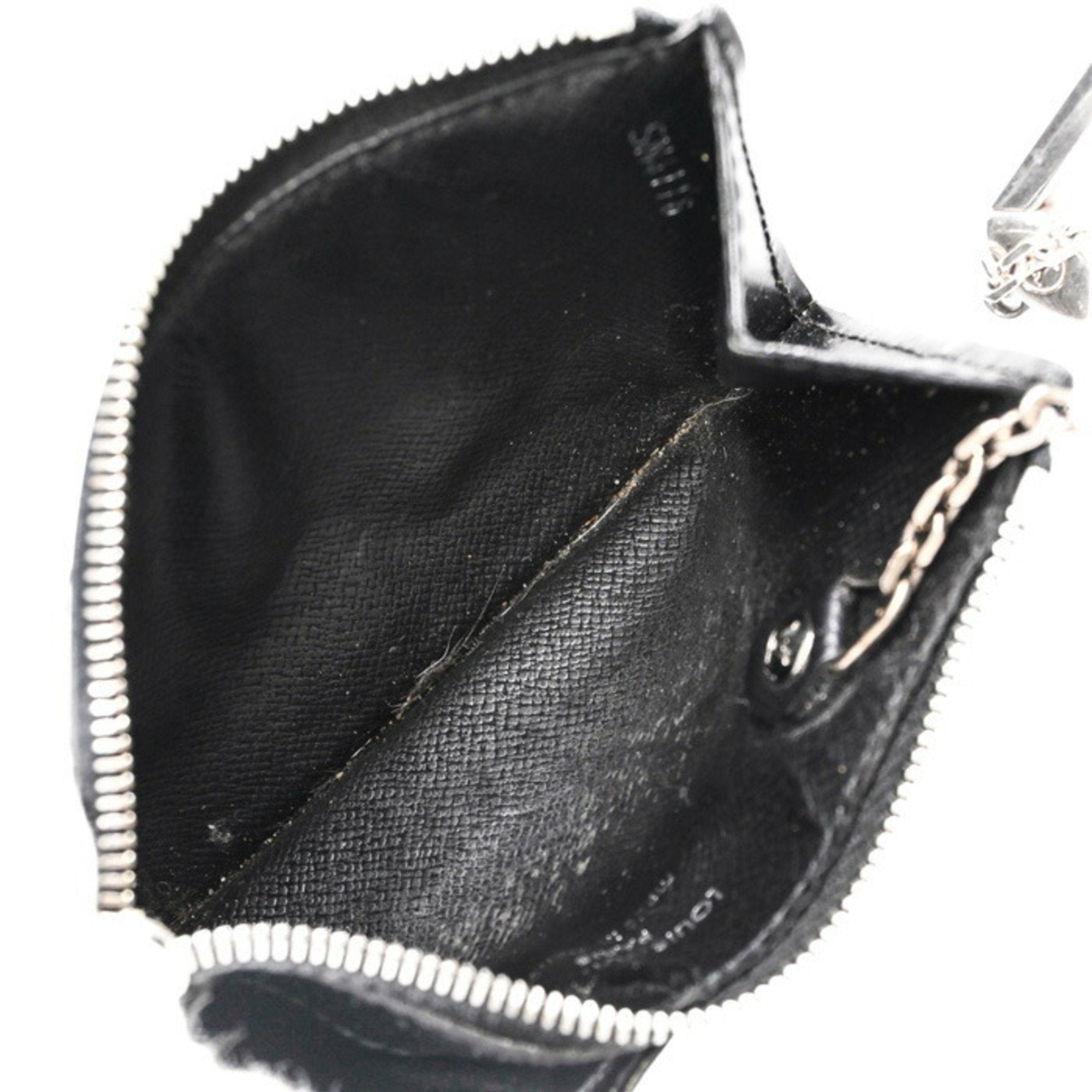 Louis Vuitton Noir Epi Leather Coin Purse/Coin Case