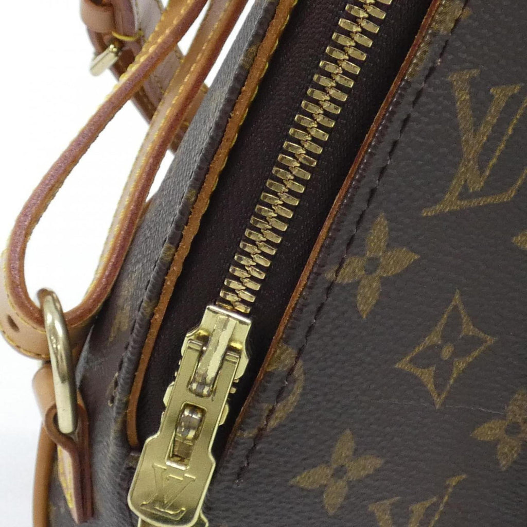 Louis Vuitton Marron Coated Canvas Backpack