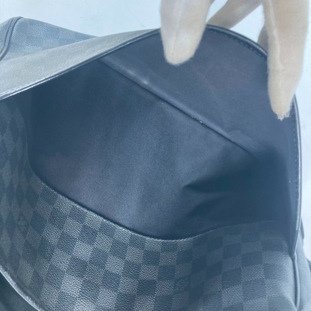 Louis Vuitton Black Damier Graphite Messenger Bag Shoulder Bag