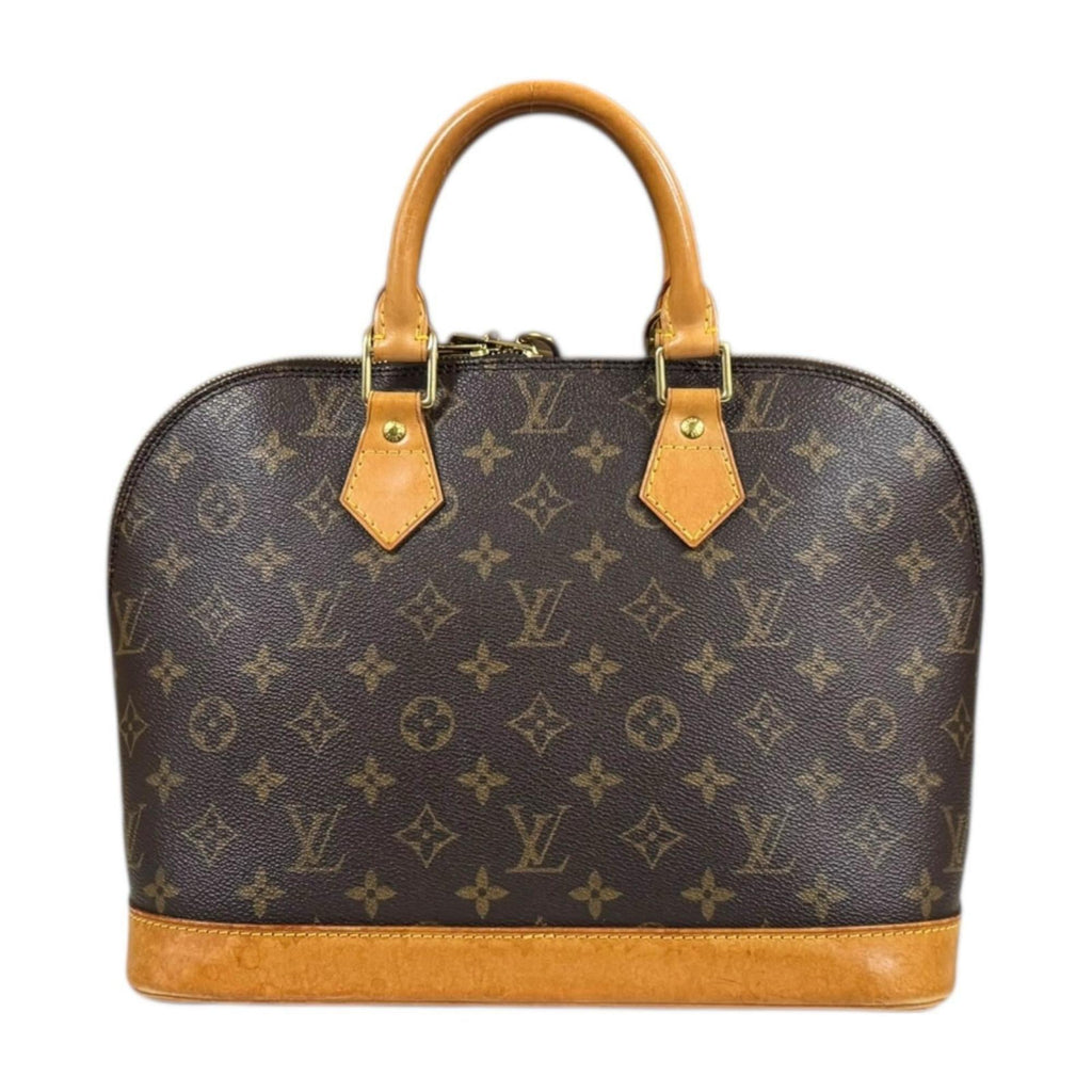 Louis Vuitton Brown Monogram Canvas Handbag