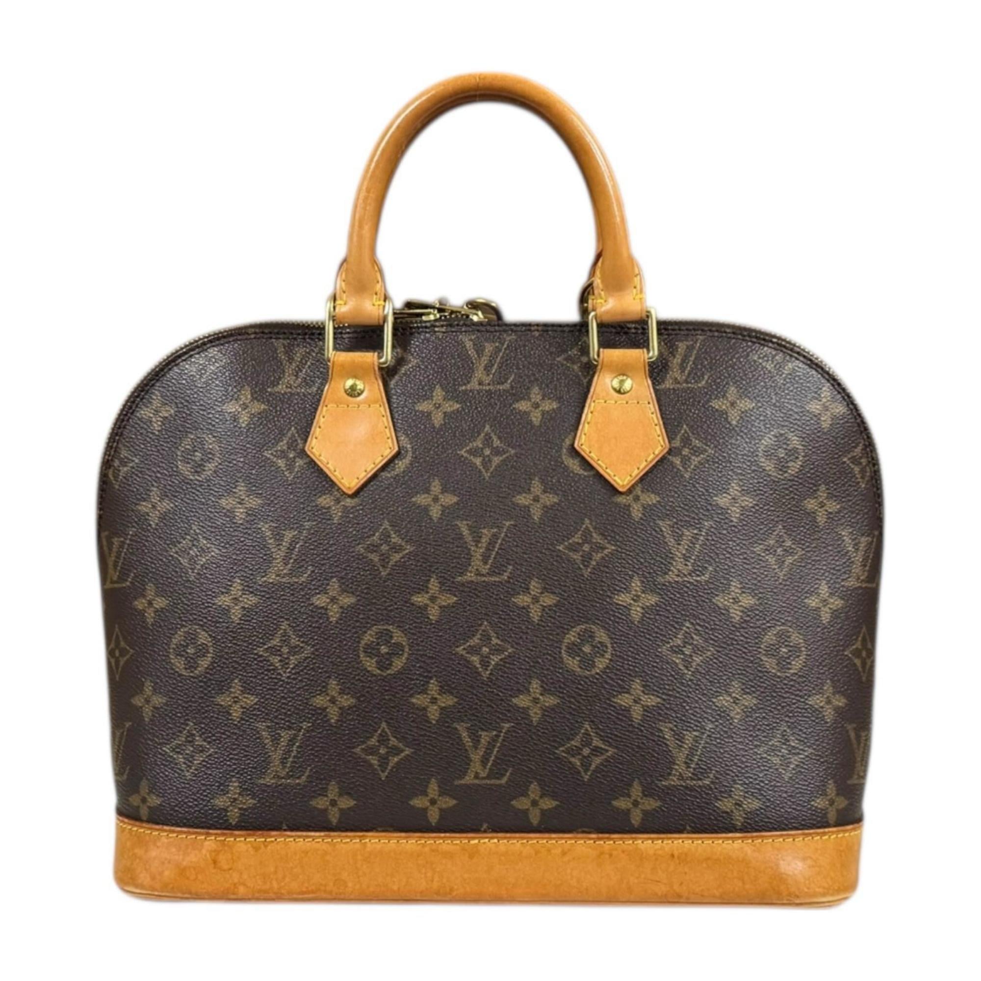 Louis Vuitton Brown Monogram Canvas Handbag
