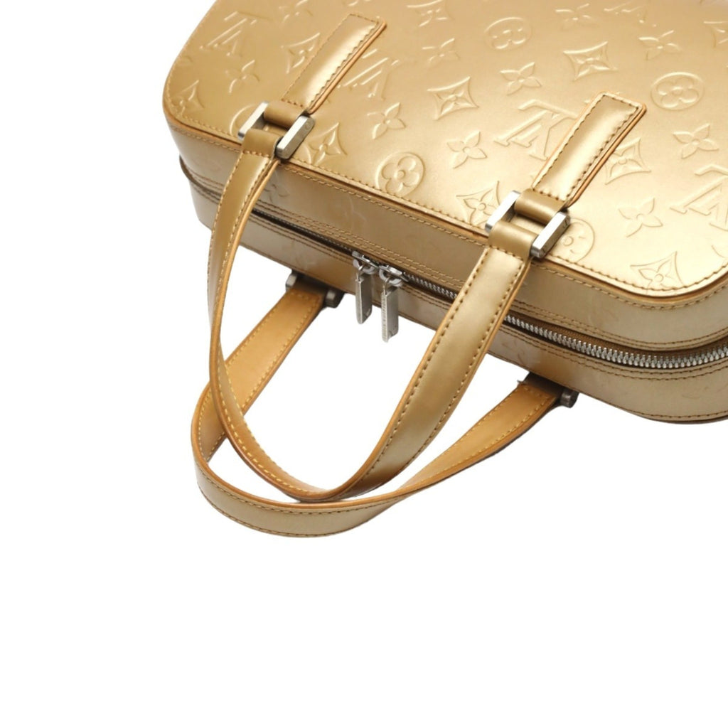 Louis Vuitton Gold Monogram Mat Handbag