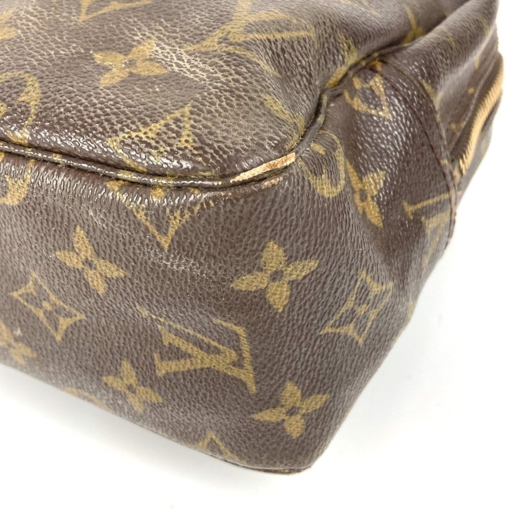 Louis Vuitton Brown Monogram Clutch Bag Pouch