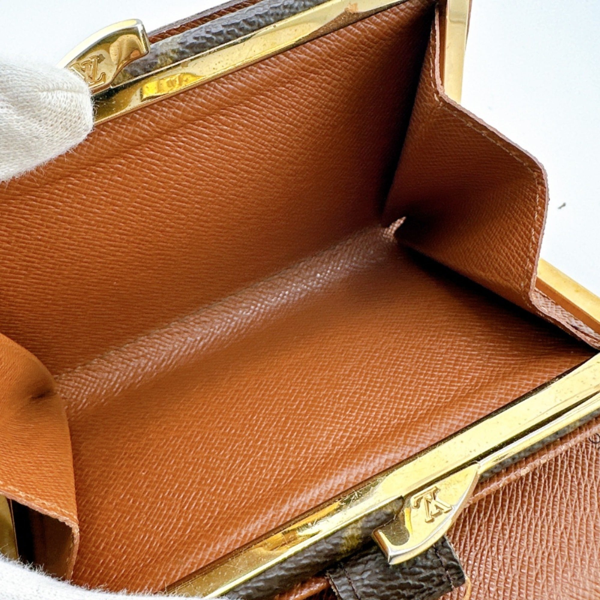 Louis Vuitton Brown Monogram Canvas Wallet