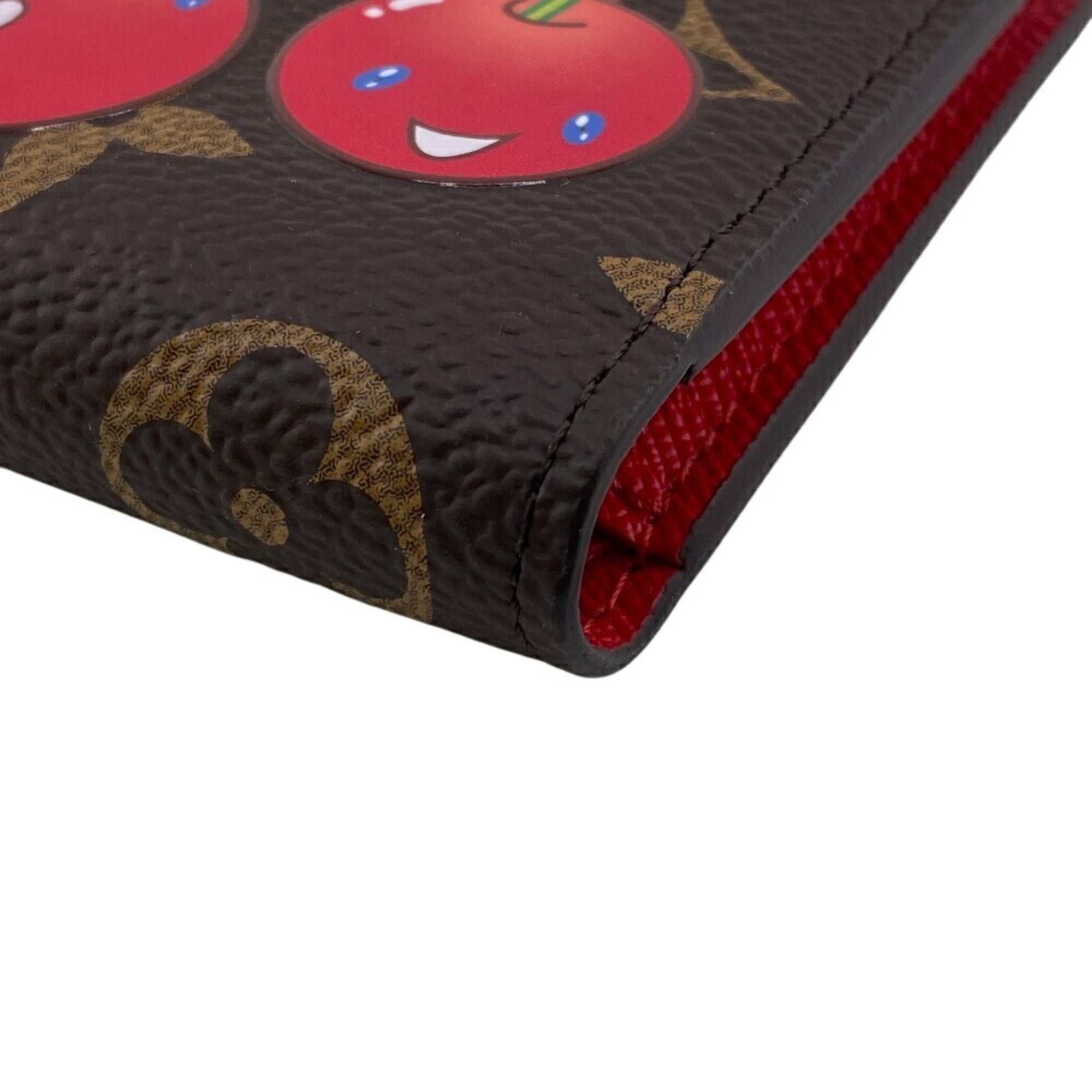 Louis Vuitton Brown Leather Wallet