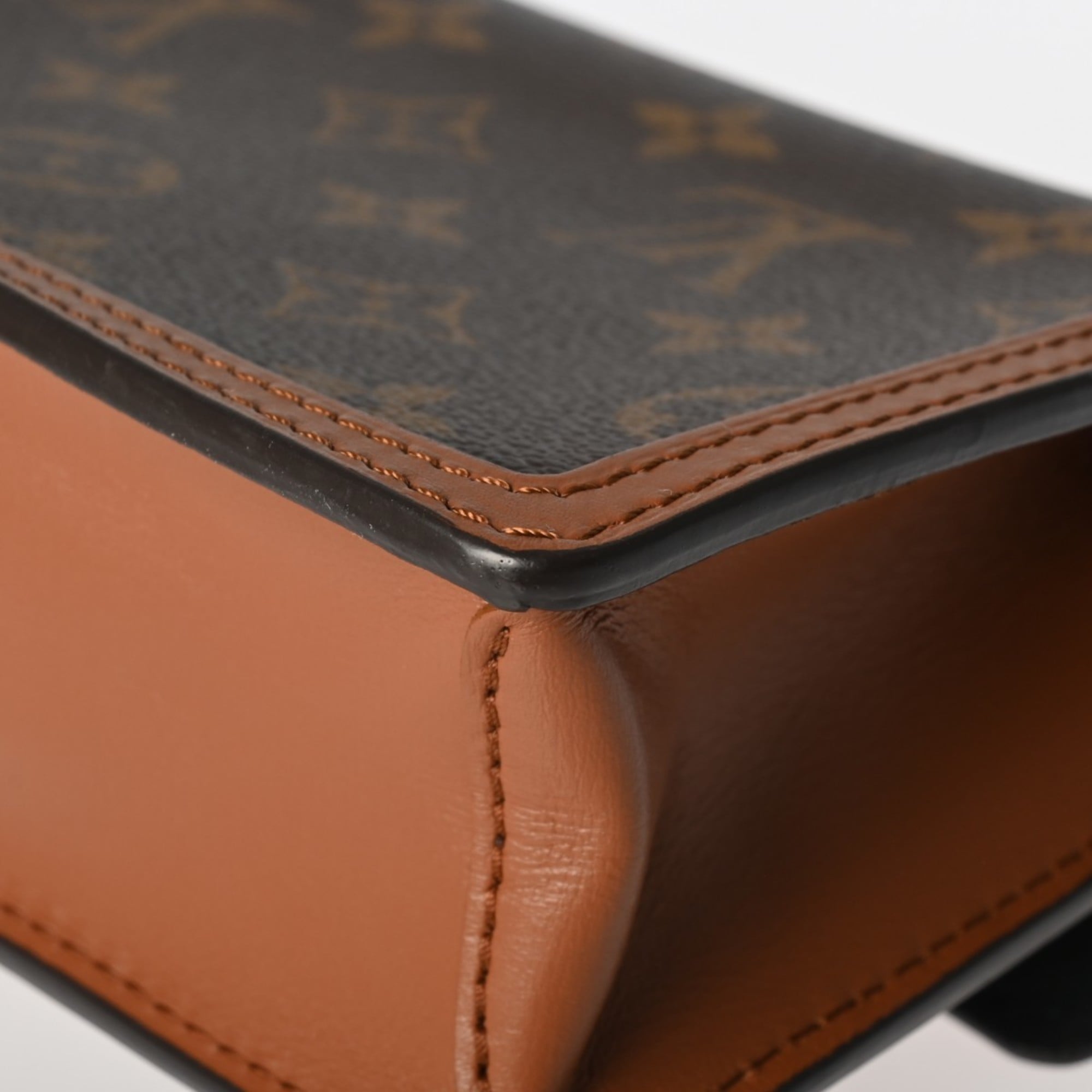 Louis Vuitton Brown Monogram Canvas Shoulder Bag