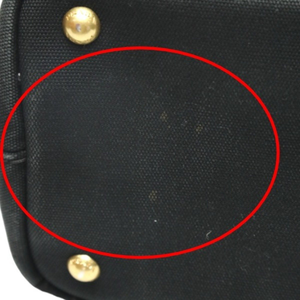 Prada Black Denim Tote Bag