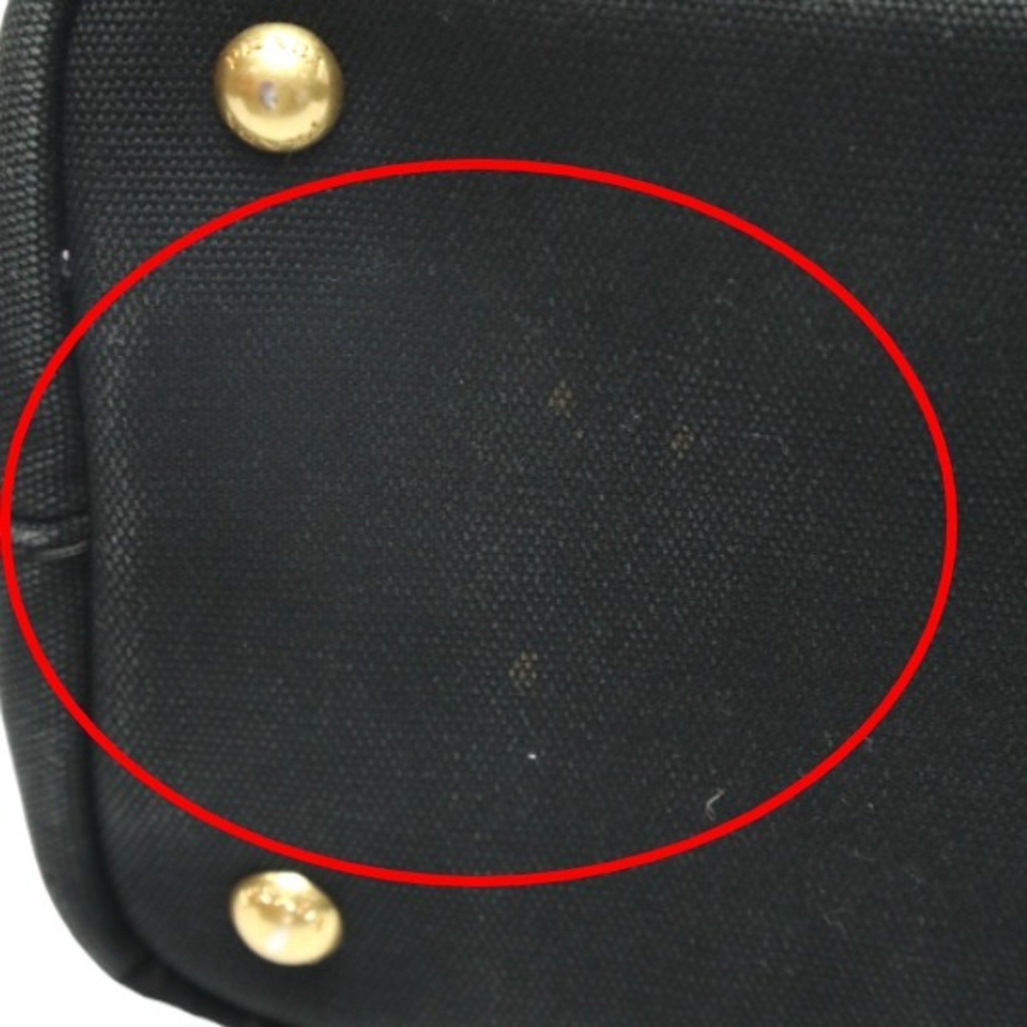 Prada Black Denim Tote Bag