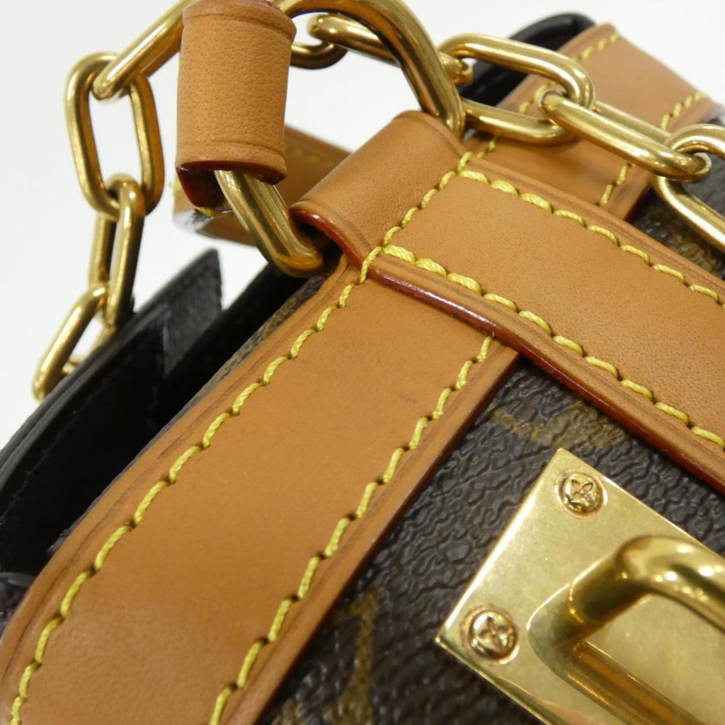 Louis Vuitton Marron Coated Canvas Shoulder Bag