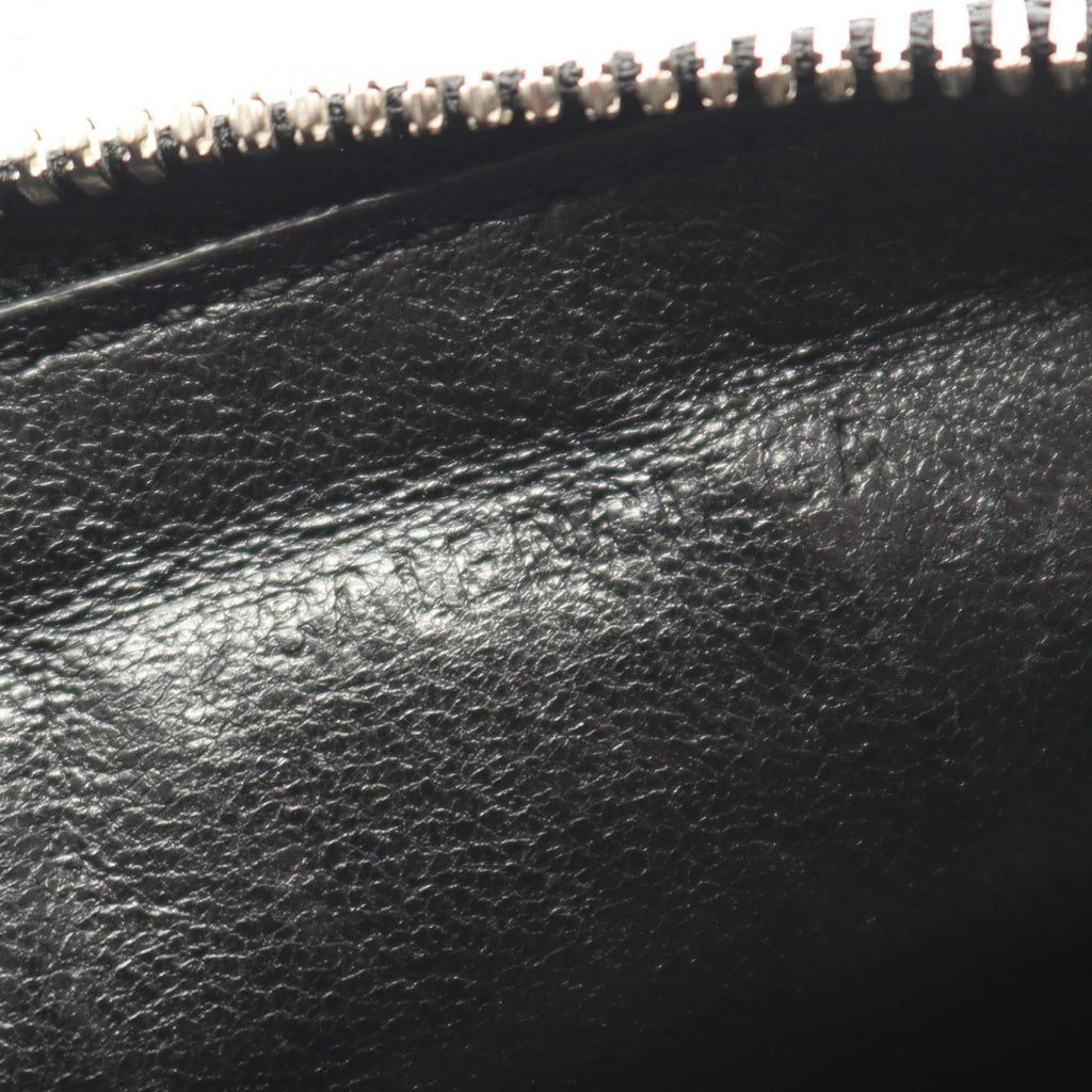 Balenciaga Black Leather Coin Purse/Coin Case