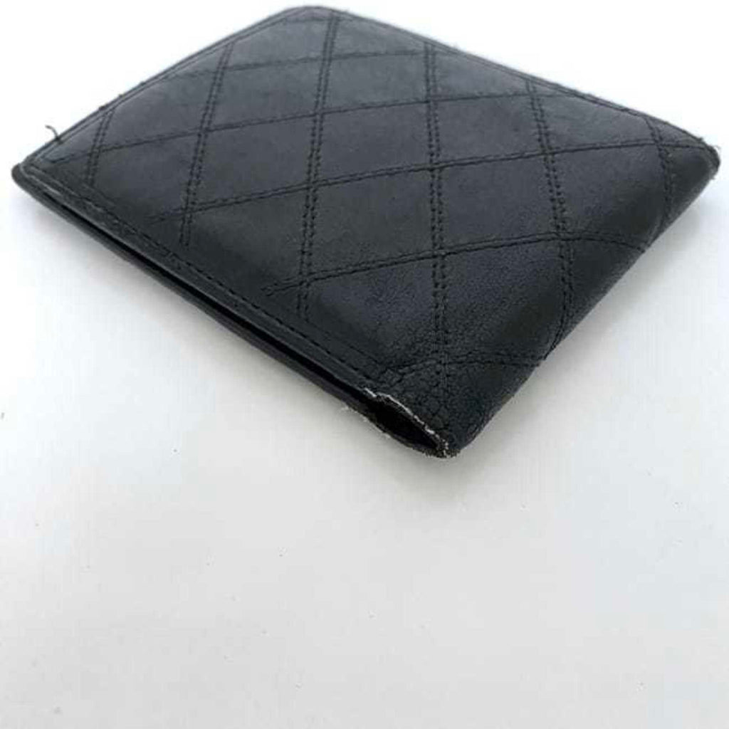 Chanel Black Leather Wallet (Bi-Fold)