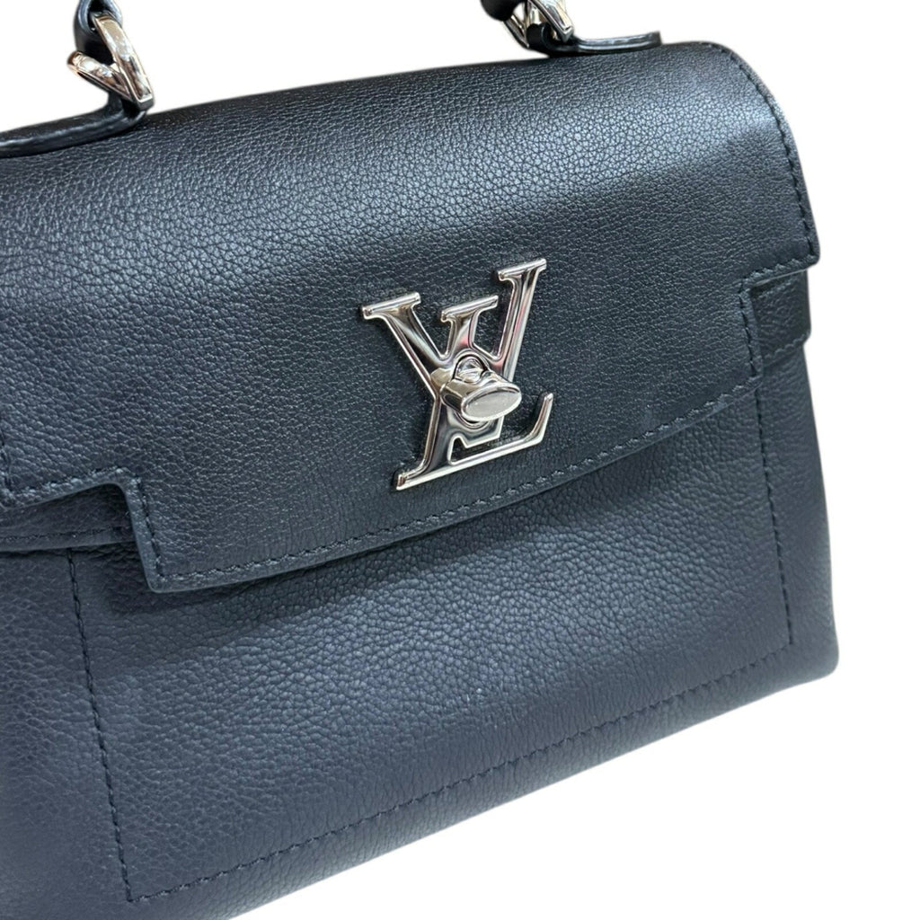 Louis Vuitton Black Noir Leather Shoulder Bag