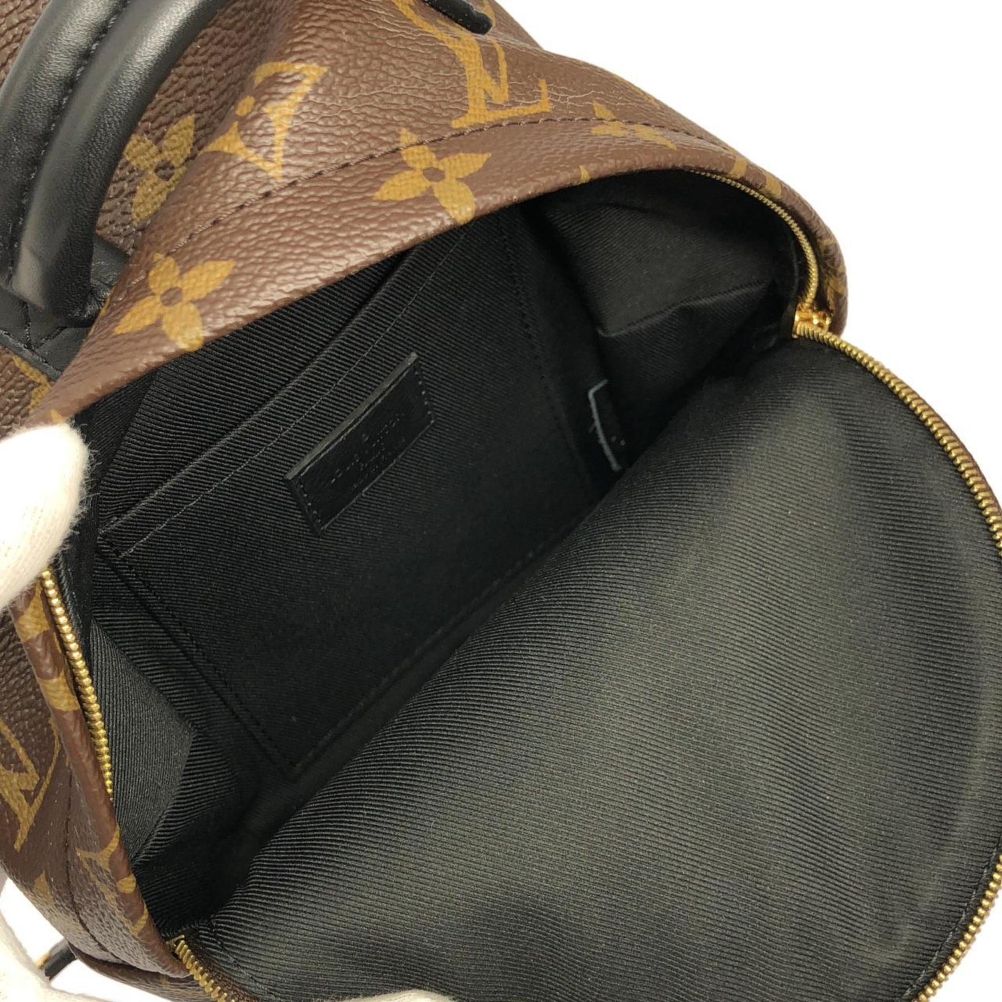 Louis Vuitton Brown Coated Canvas Backpack