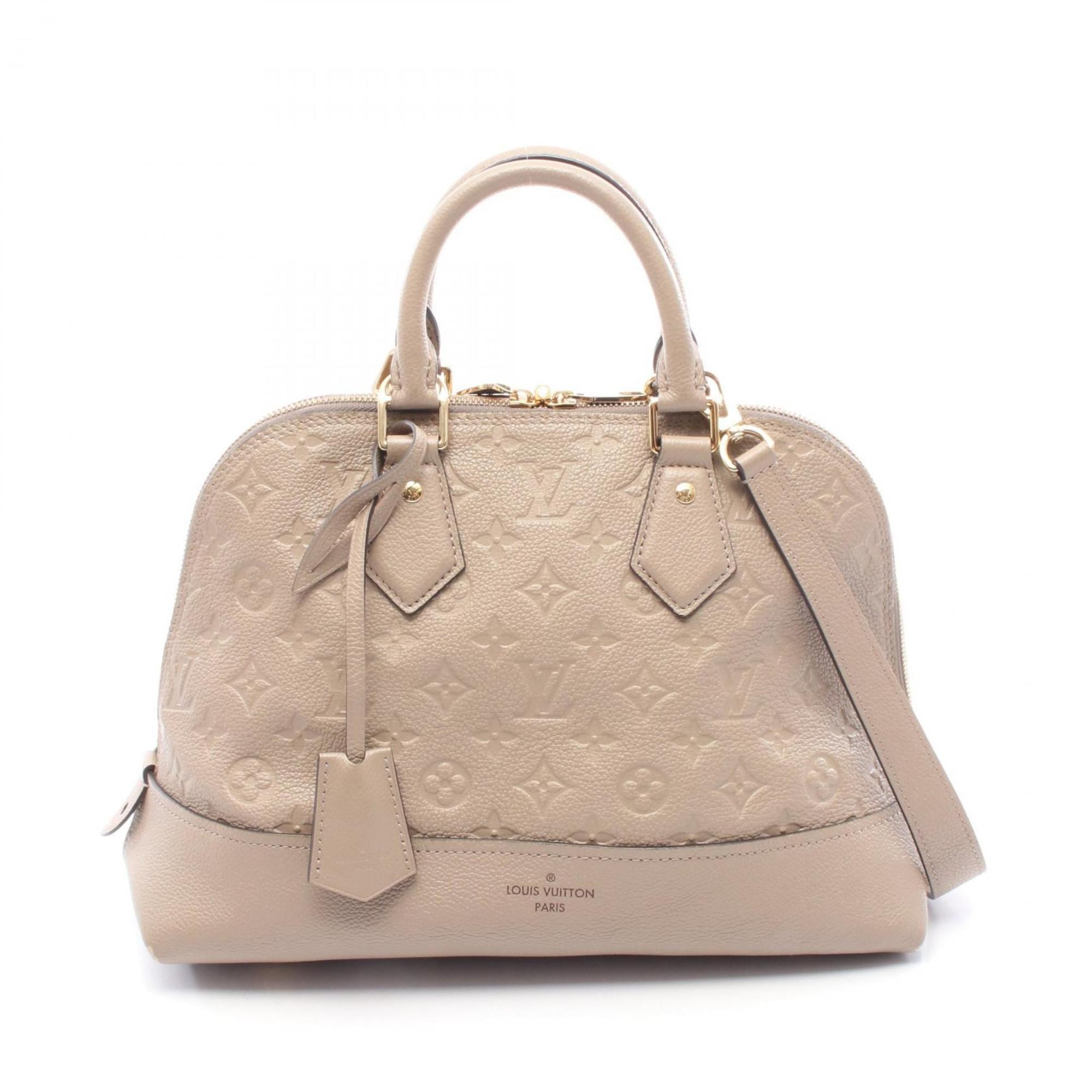 Louis Vuitton Beige Tourterelle Monogram Empreinte Handbag