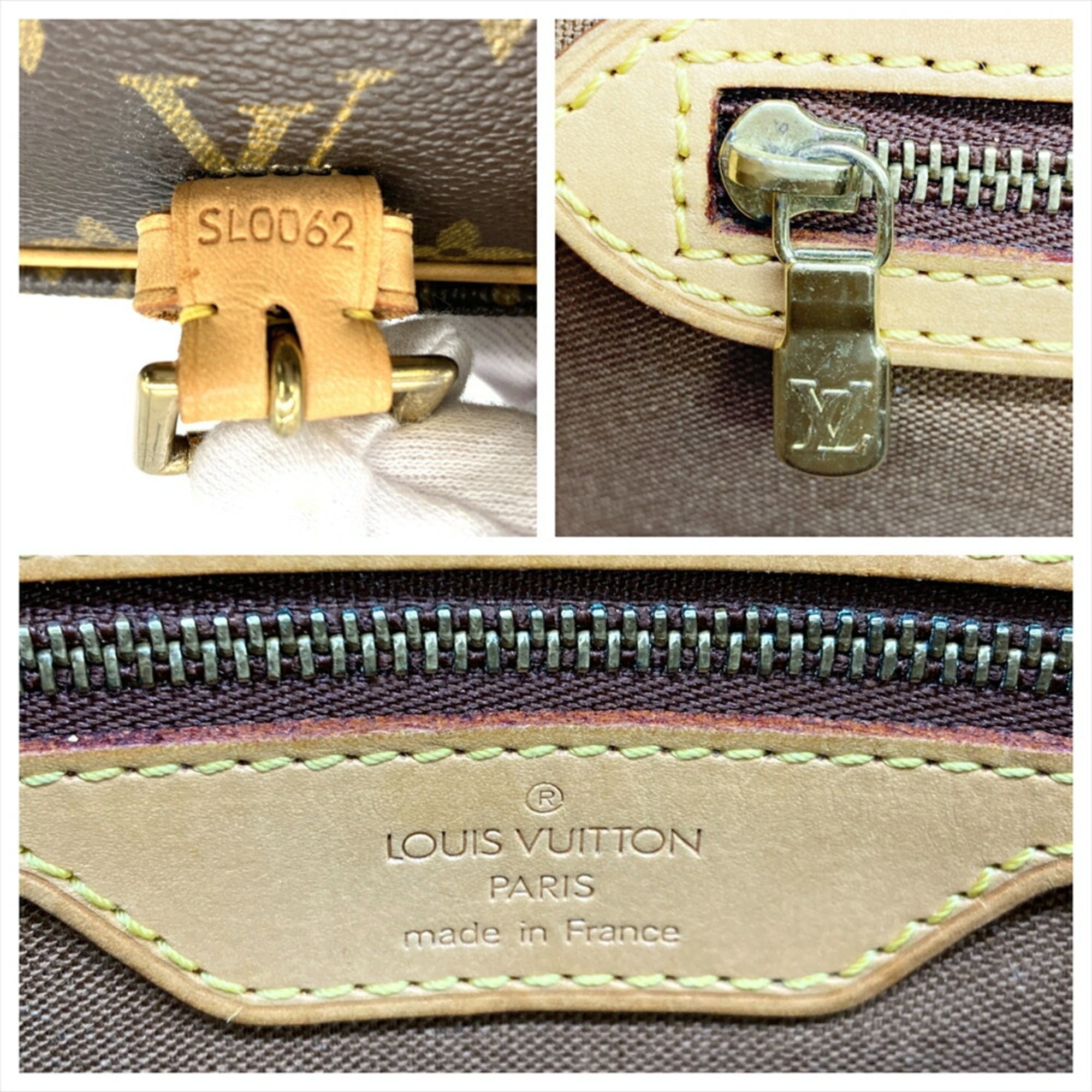 Louis Vuitton Brown Monogram Canvas Shoulder Bag