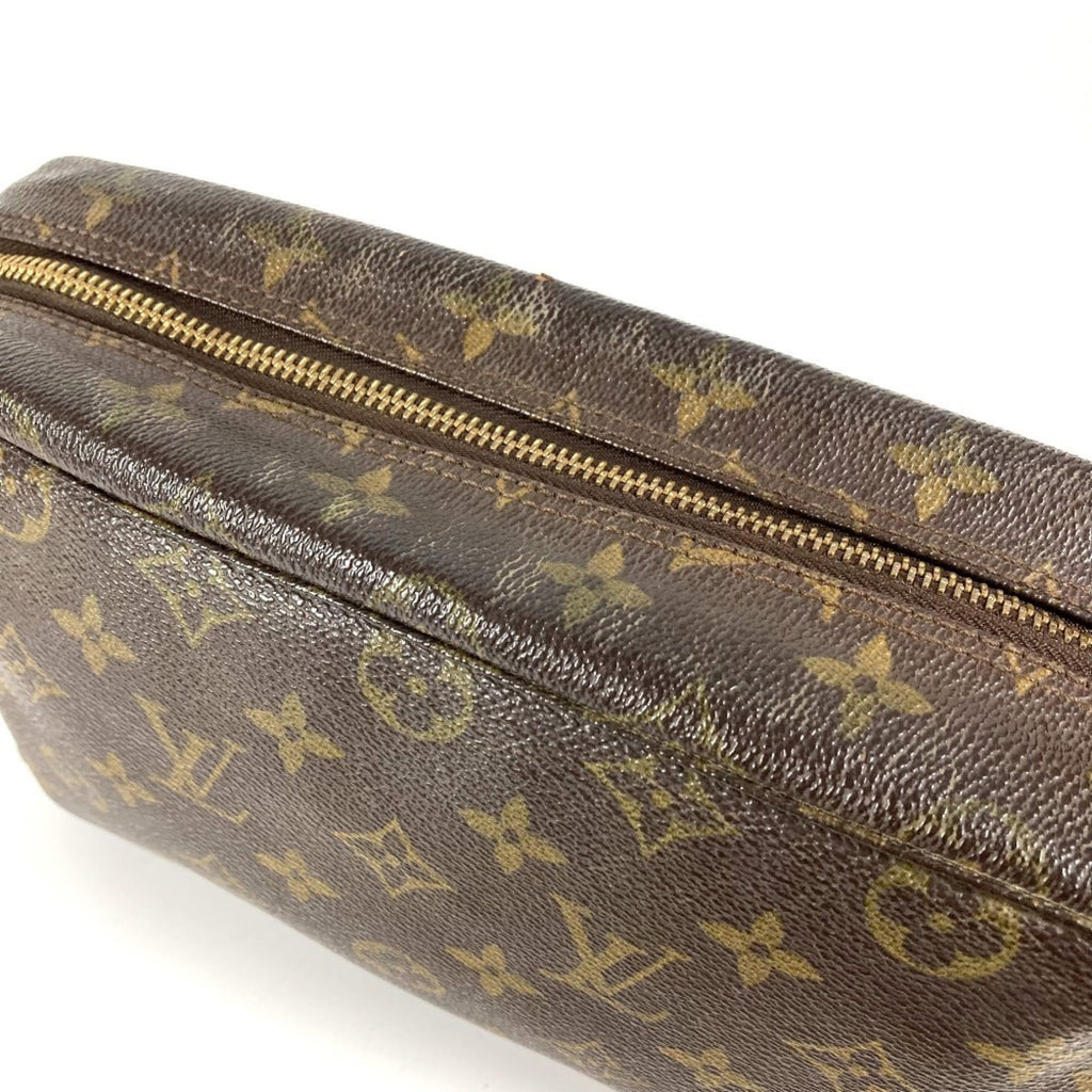 Louis Vuitton Brown Monogram Clutch Bag Pouch