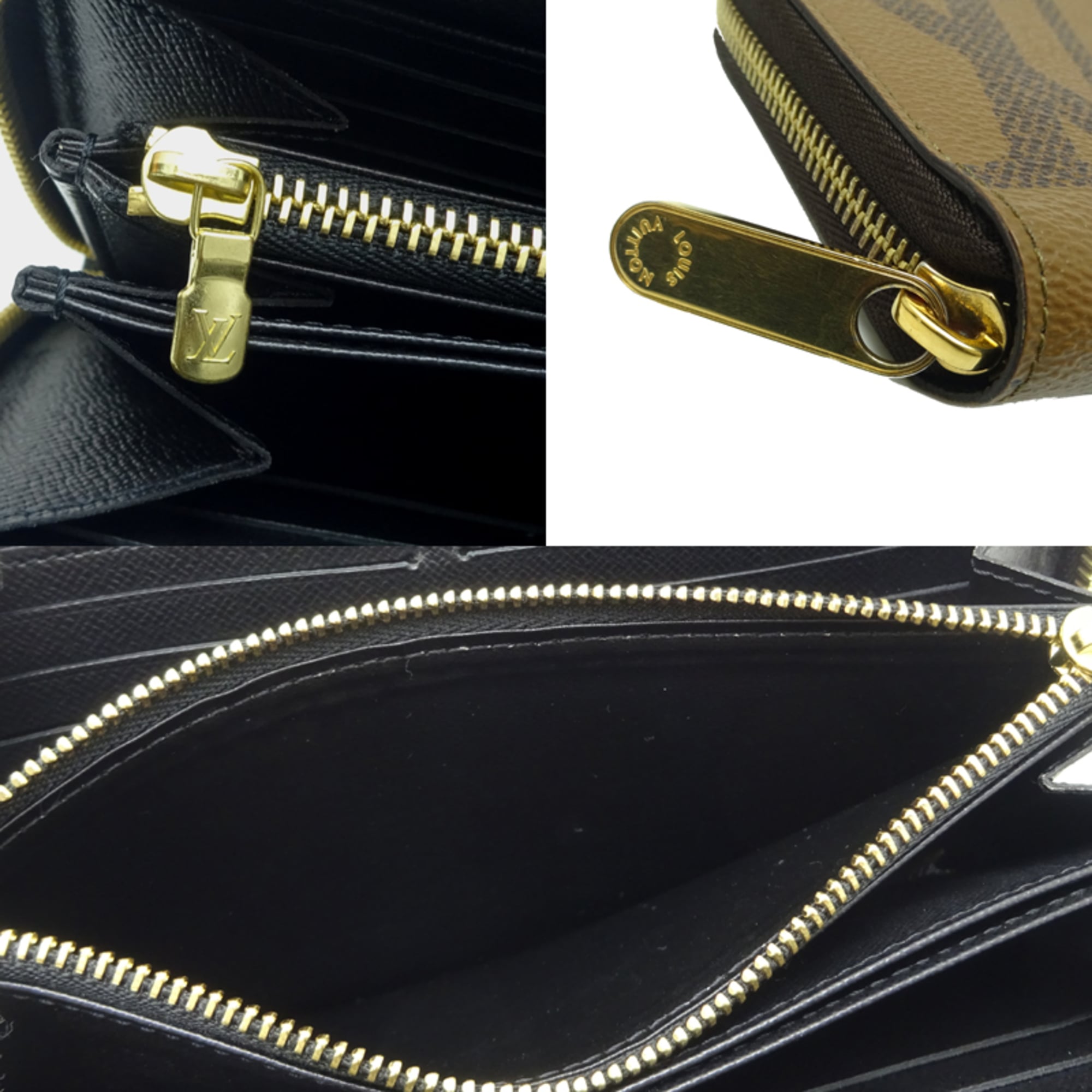 Louis Vuitton Brown Monogram Long Wallet