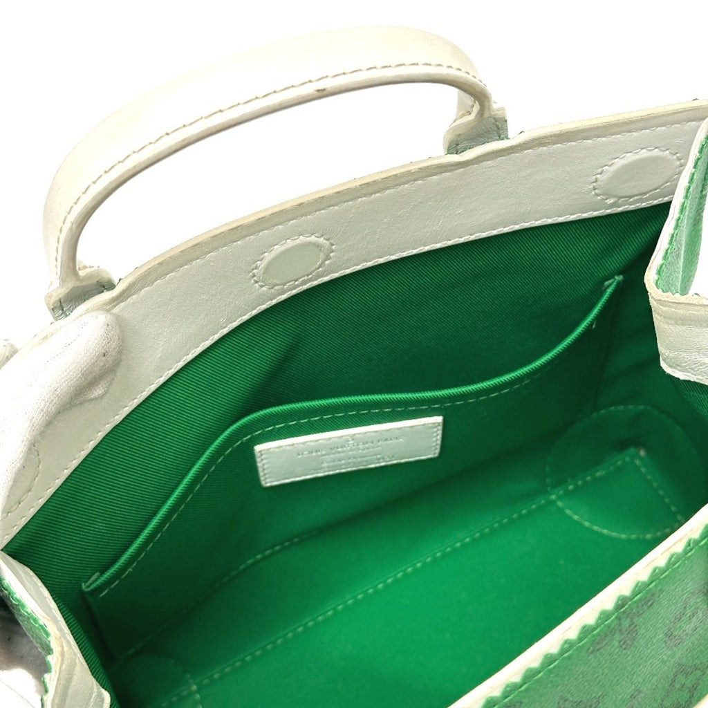 Louis Vuitton Green Monogram Handbag