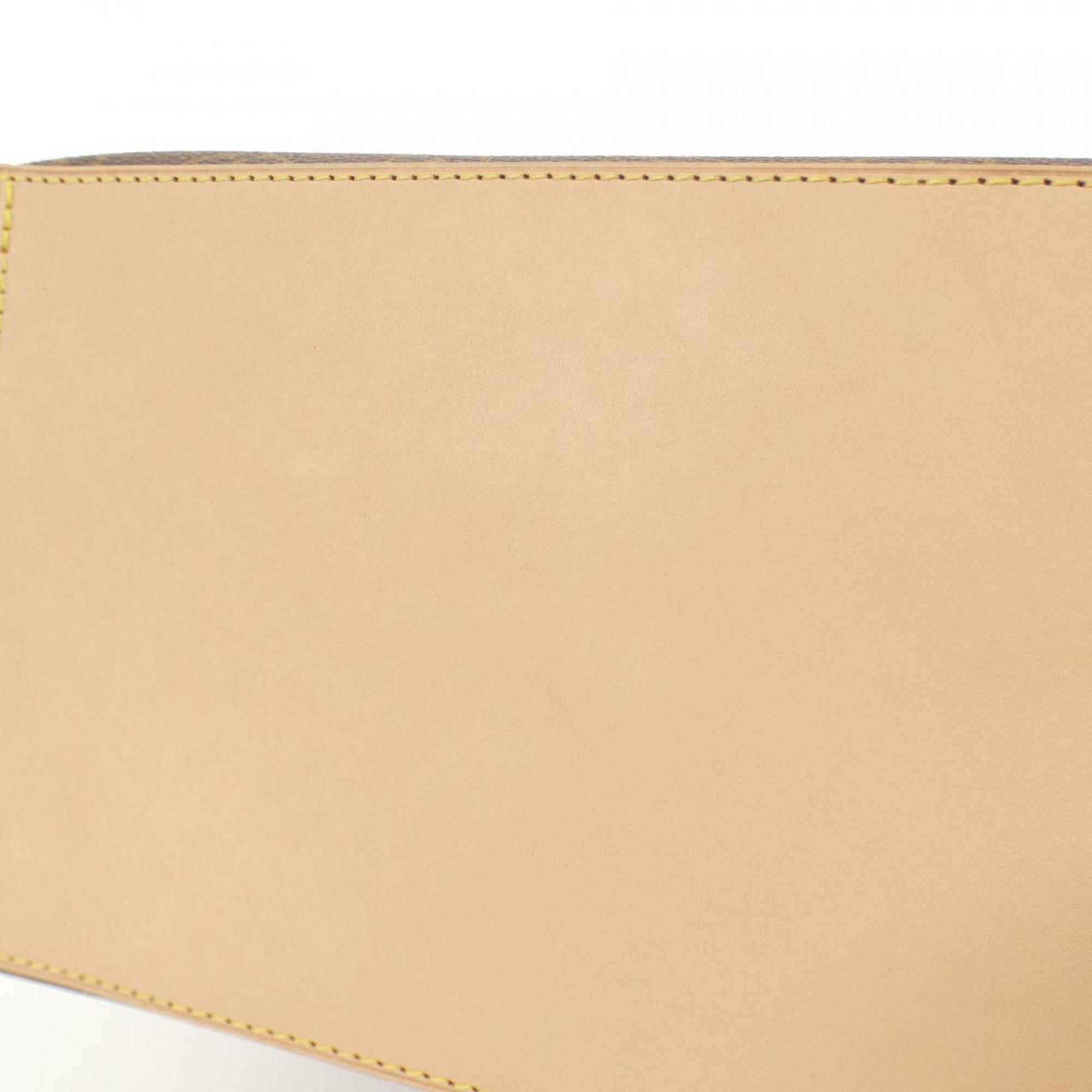 Louis Vuitton Marron Coated Canvas Shoulder Bag