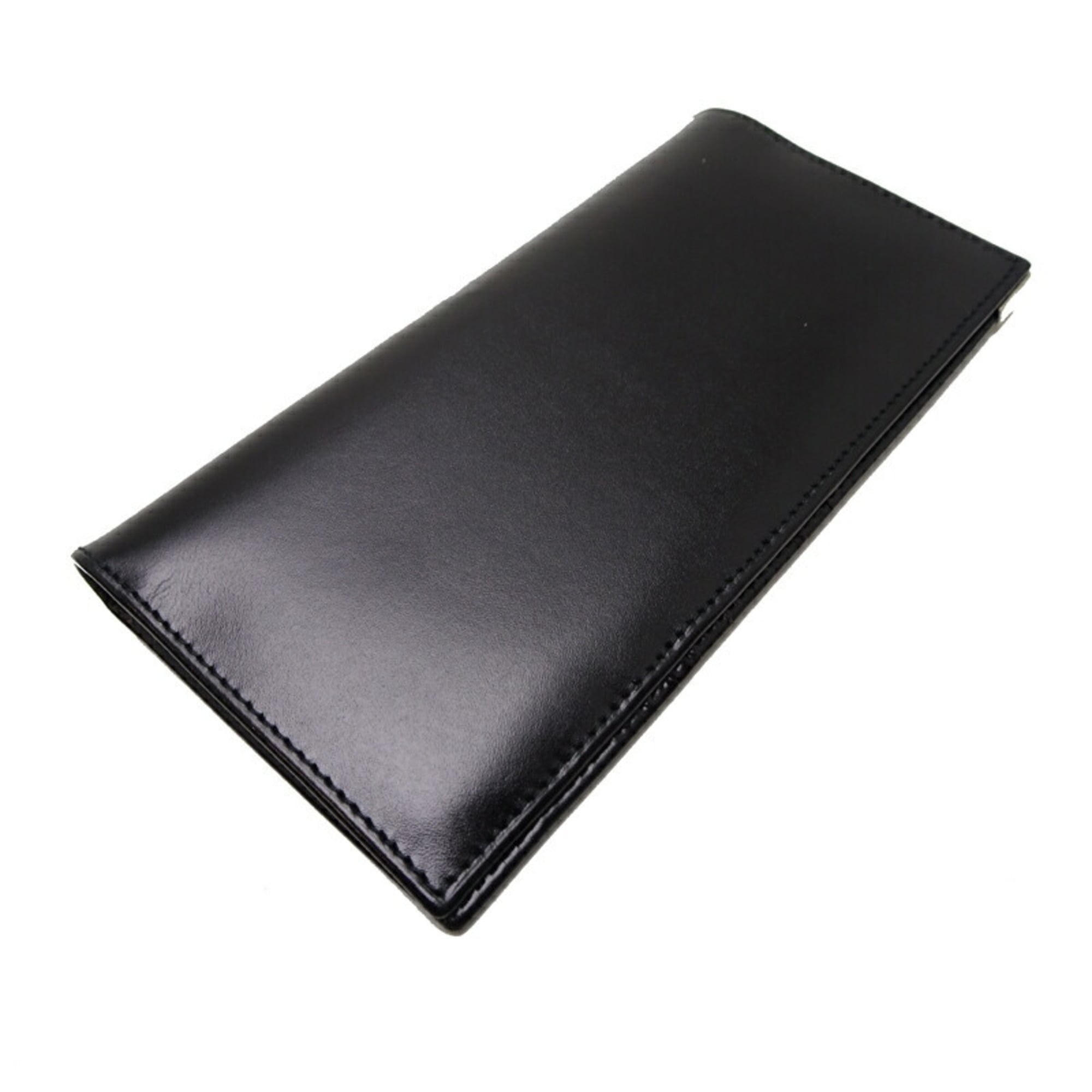 Prada Black Nero Long Bill Wallet (Bi-Fold)