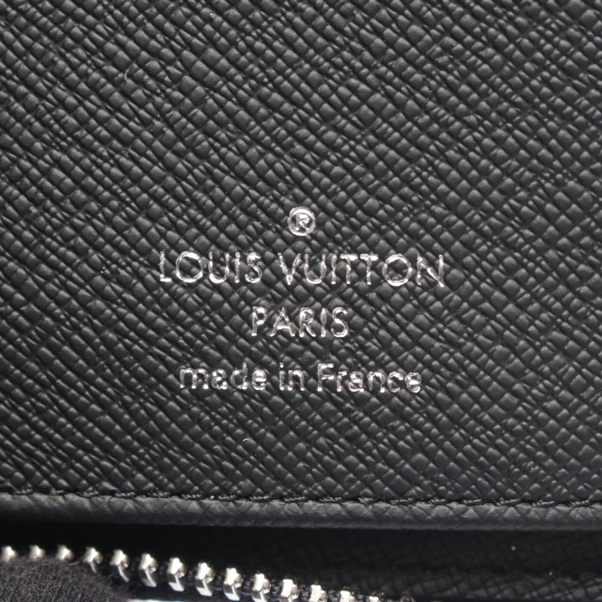 Louis Vuitton Black Noir Epi Leather Long Wallet
