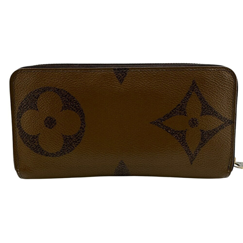 Louis Vuitton Brown Leather Long Wallet