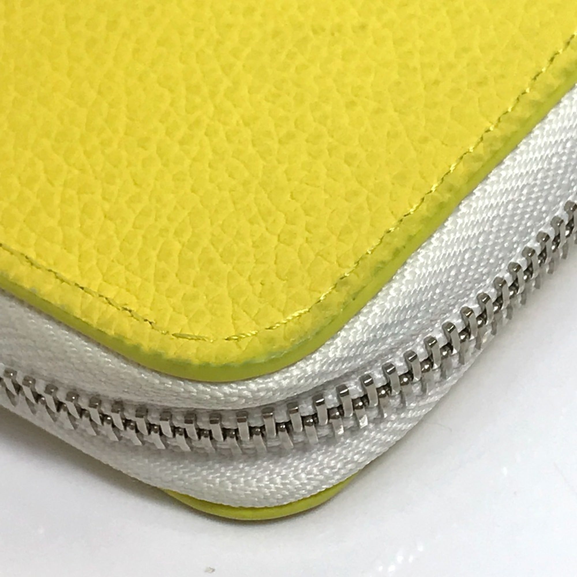 Louis Vuitton Yellow Leather Long Wallet