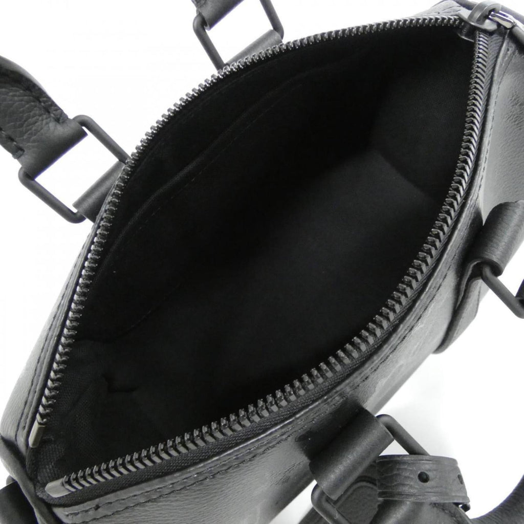 Louis Vuitton Black Leather Handbag