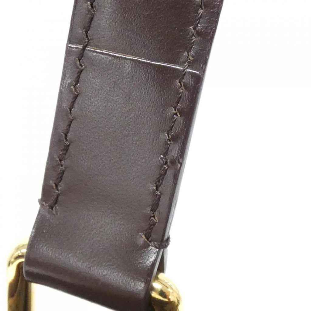 Louis Vuitton Brown Coated Canvas Handbag