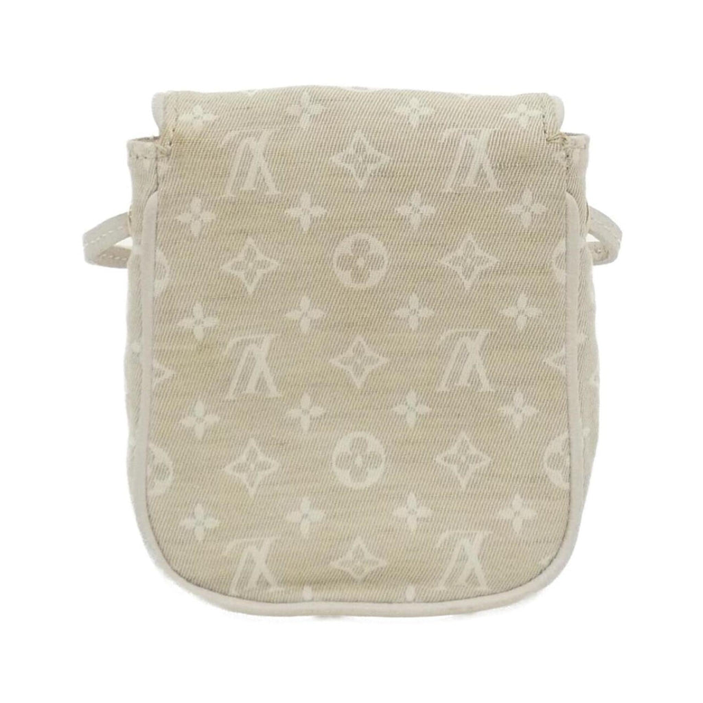 Louis Vuitton Ivory Canvas Handbag Pochette