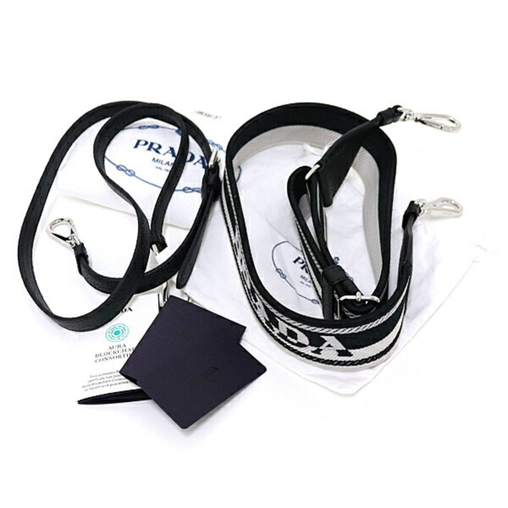 Prada Black Nero Leather Shoulder Bag