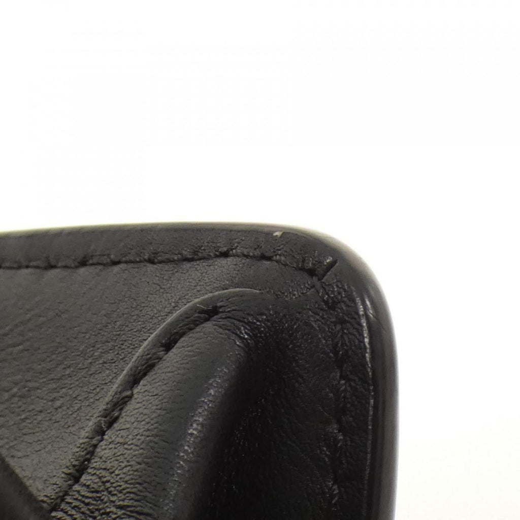 Louis Vuitton Black Tweed Spangles Leather Shoulder Bag