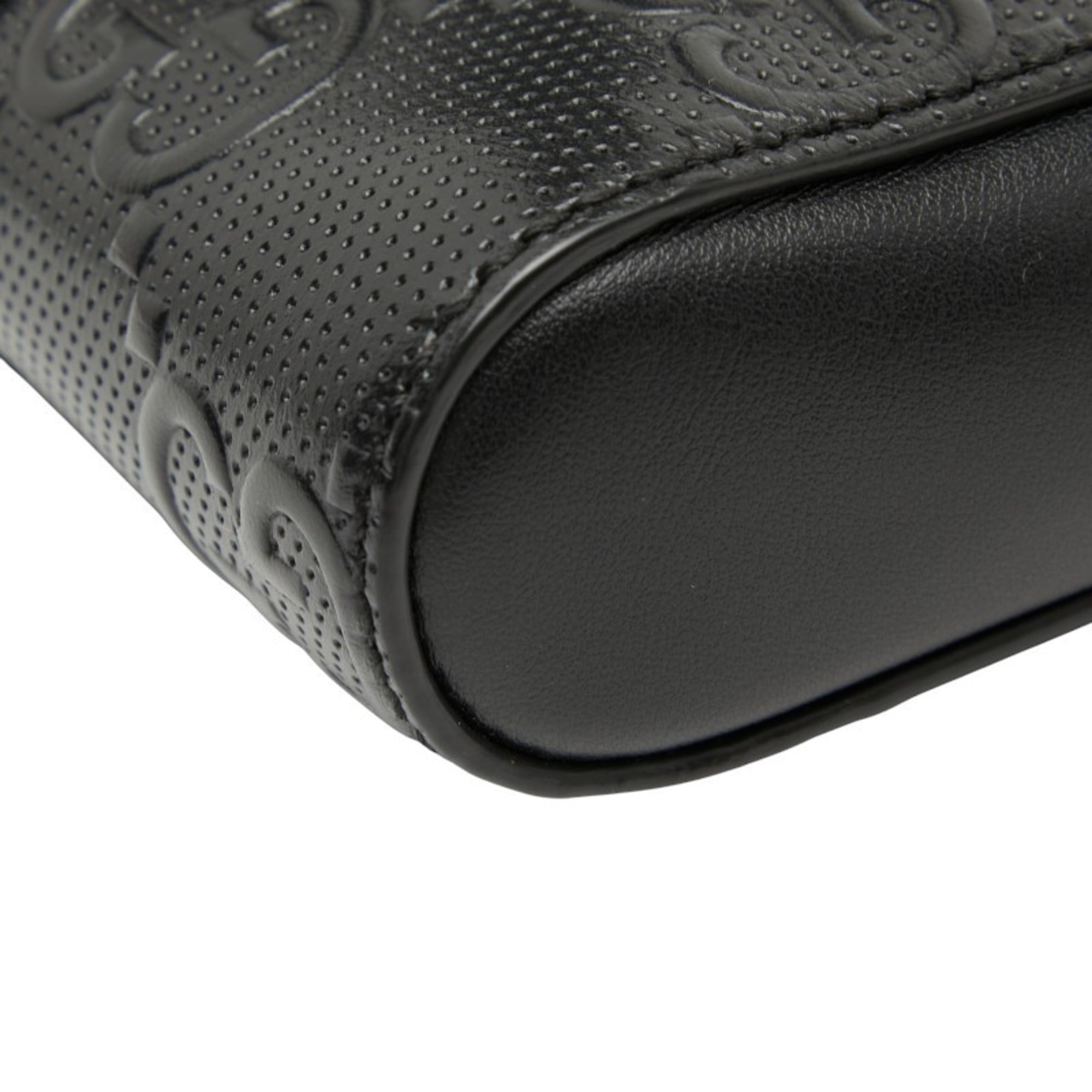Gucci Black Leather Fanny Pack (Pre-Owned)