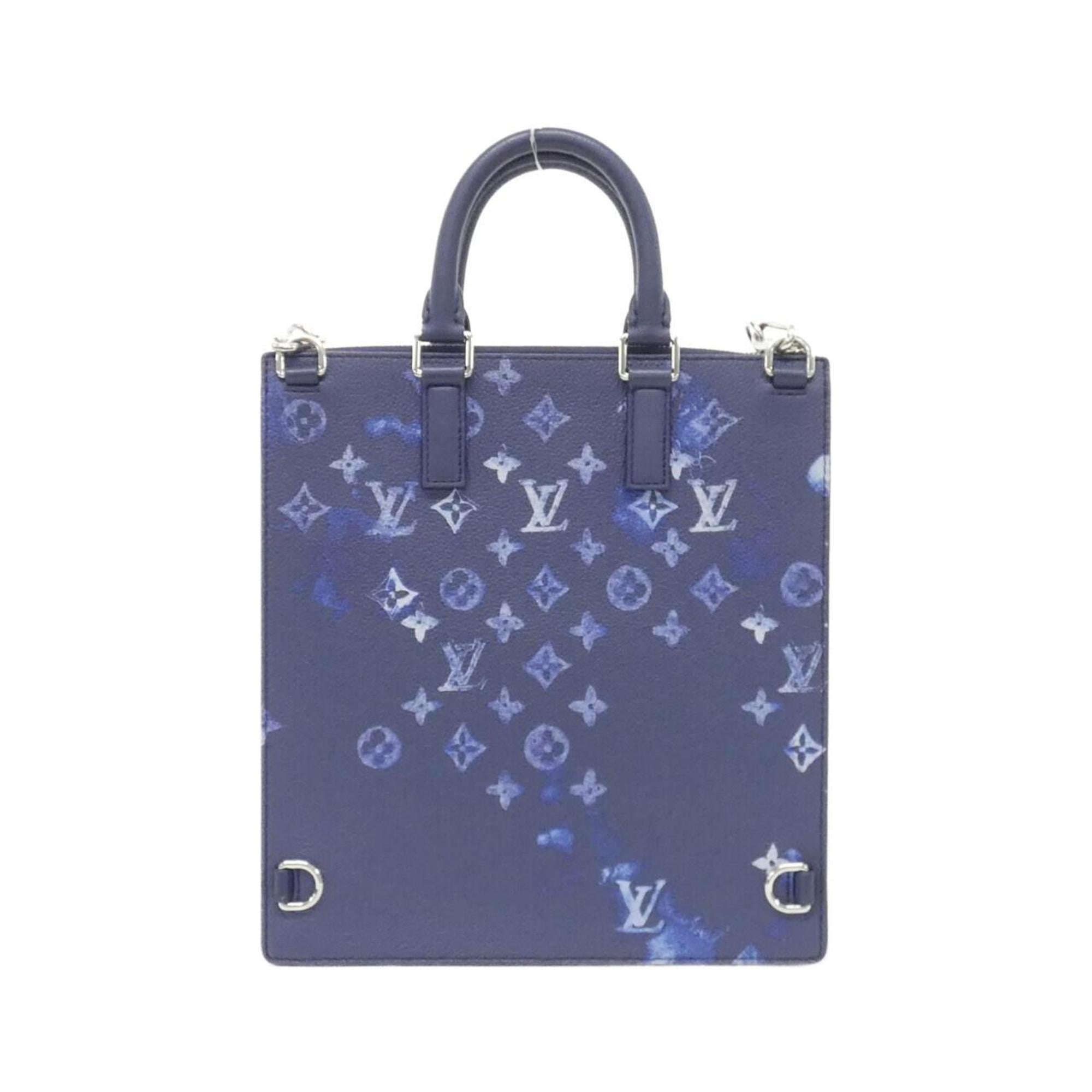 Louis Vuitton Blue Navy Leather Handbag