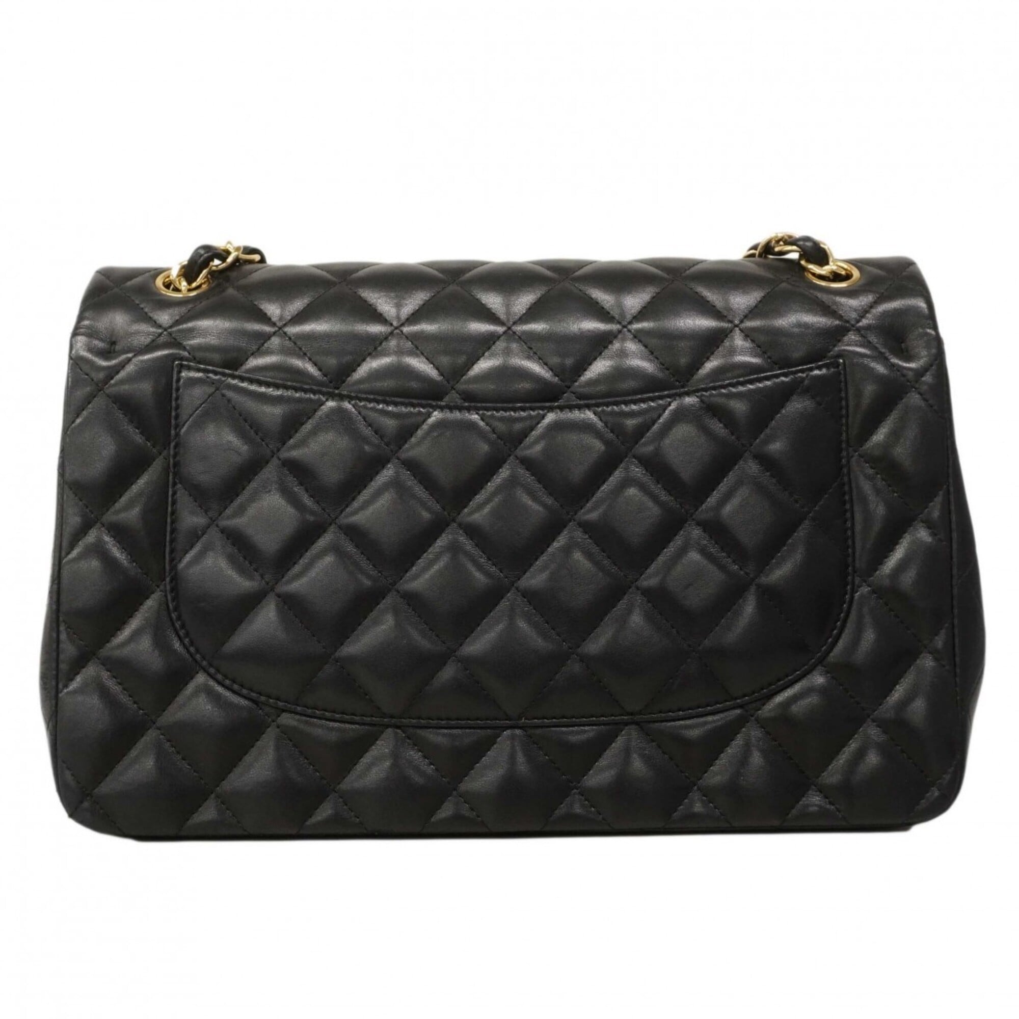 Chanel Black Leather Shoulder Bag