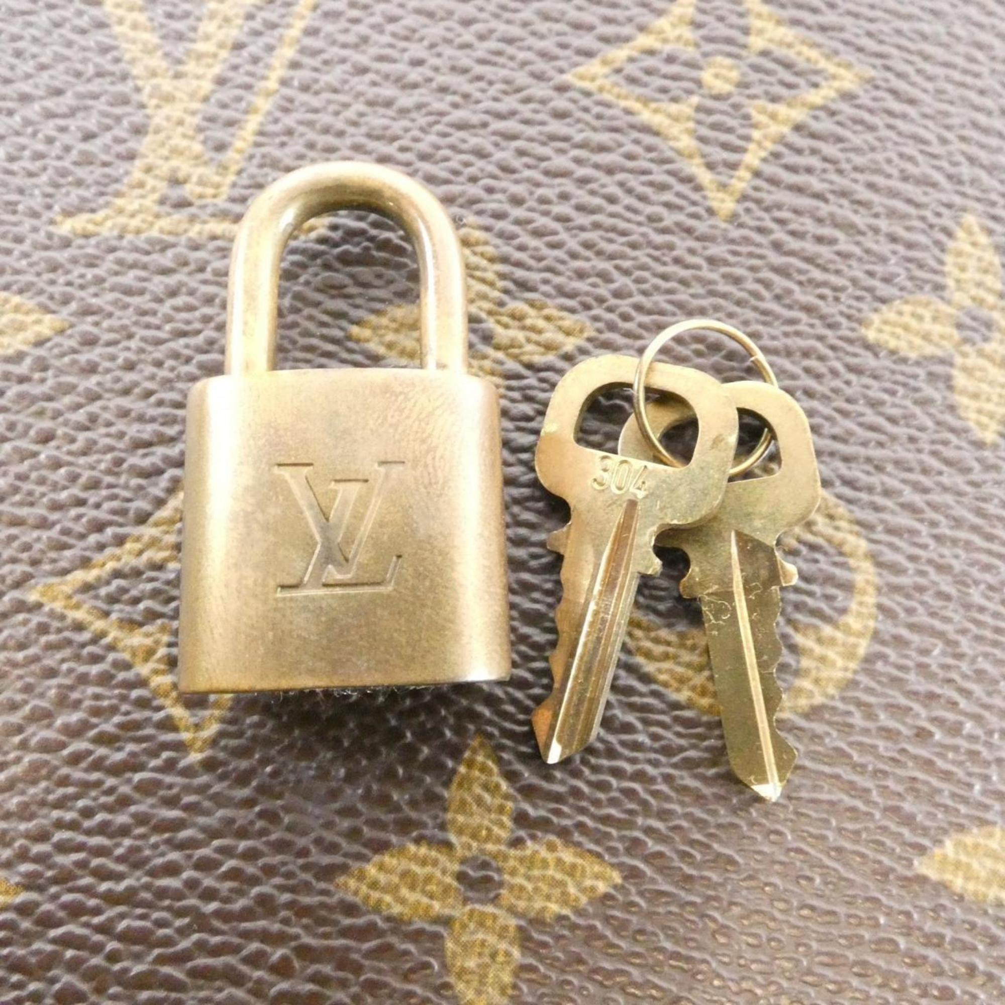 Louis Vuitton Monogram Marron Coated Canvas Handbag