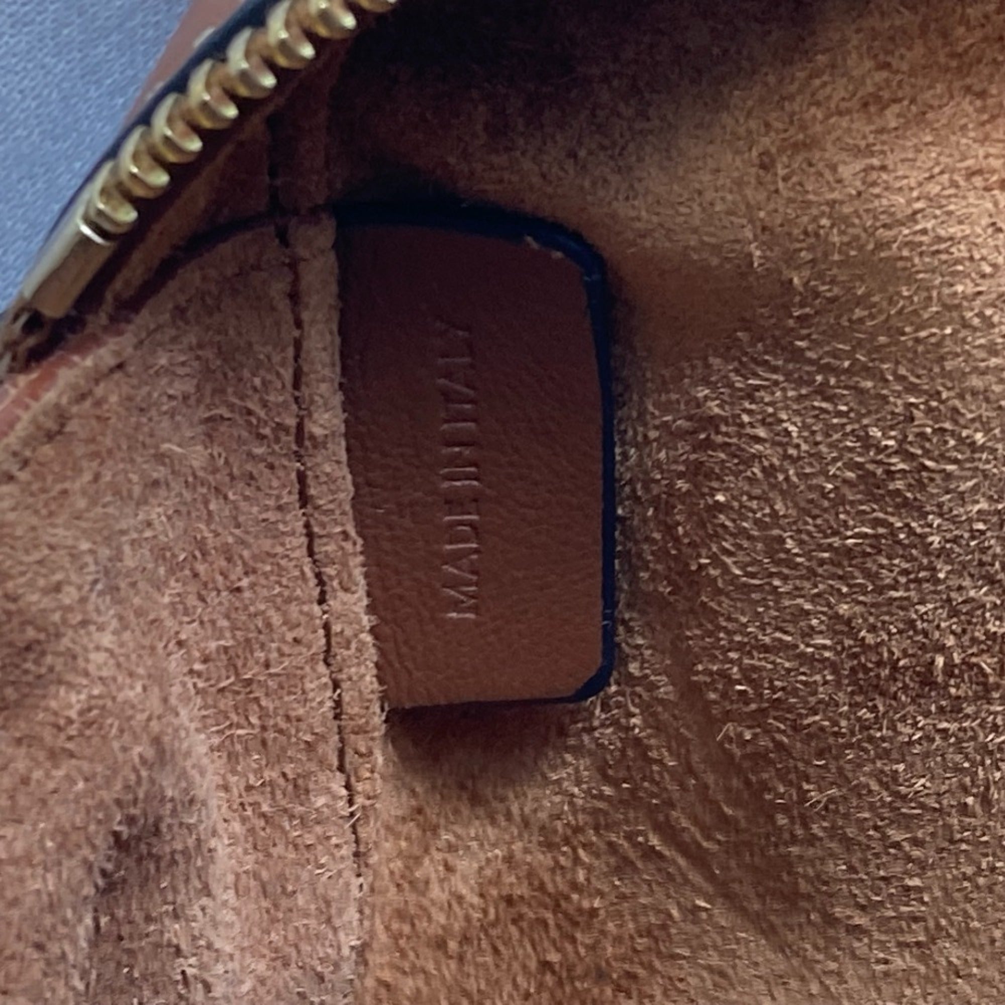 Celine Brown Leather Shoulder Bag