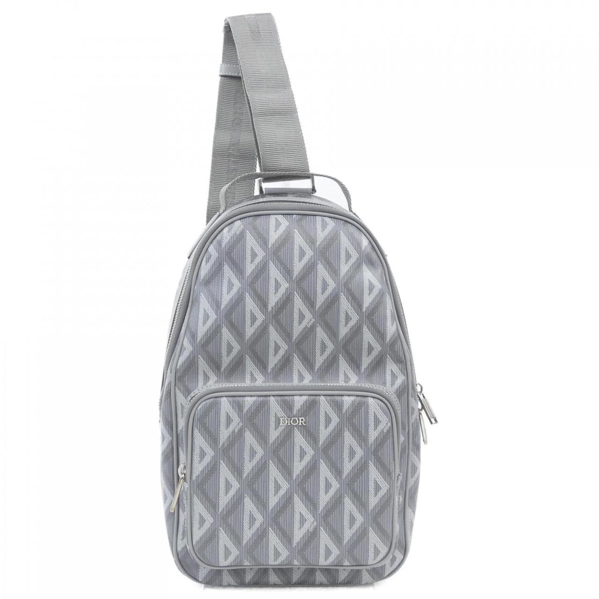 Christian Dior Gray Handbag Sling Bag (Pre-Owned)