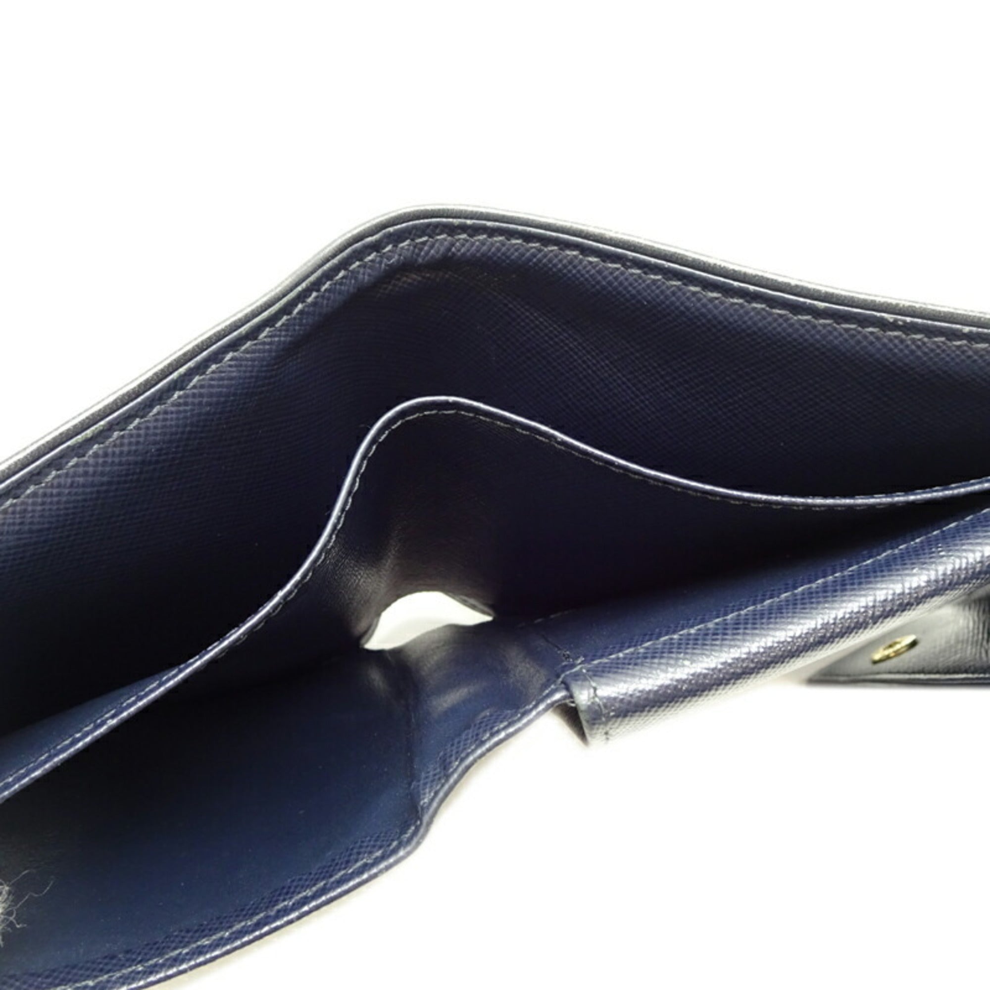 Louis Vuitton Monogram Mini Galle Monogram Navy Monogram Mini Wallet (Tri-Fold)