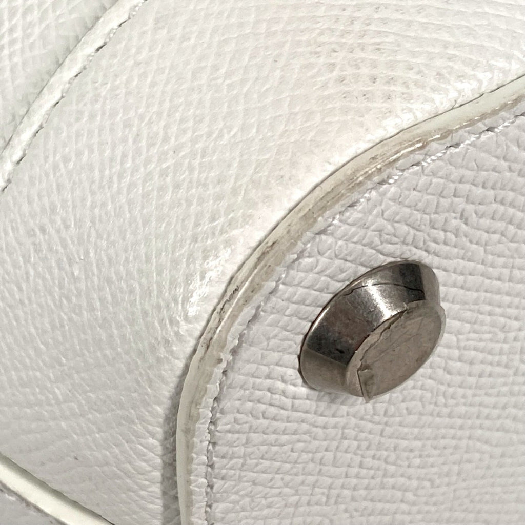 Balenciaga White Leather Shoulder