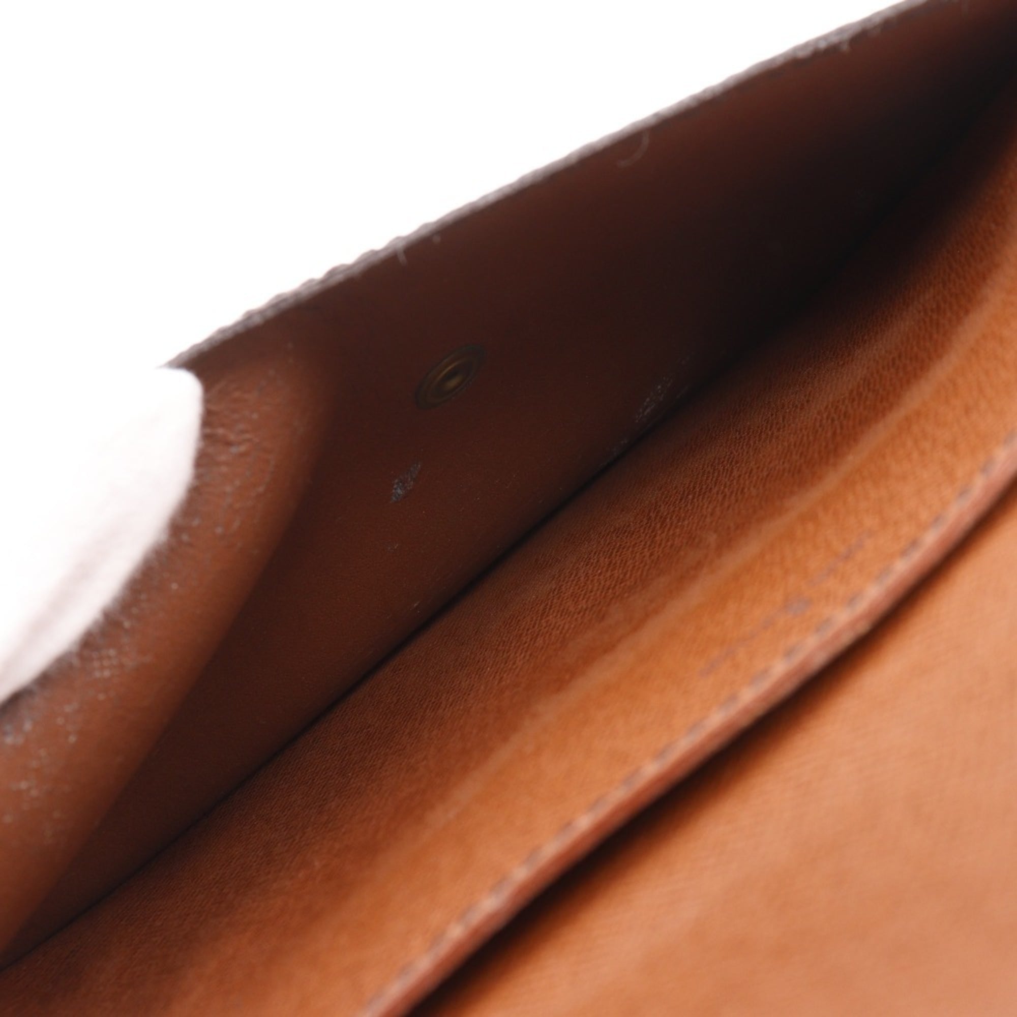 Louis Vuitton Brown Monogram Canvas Shoulder Bag